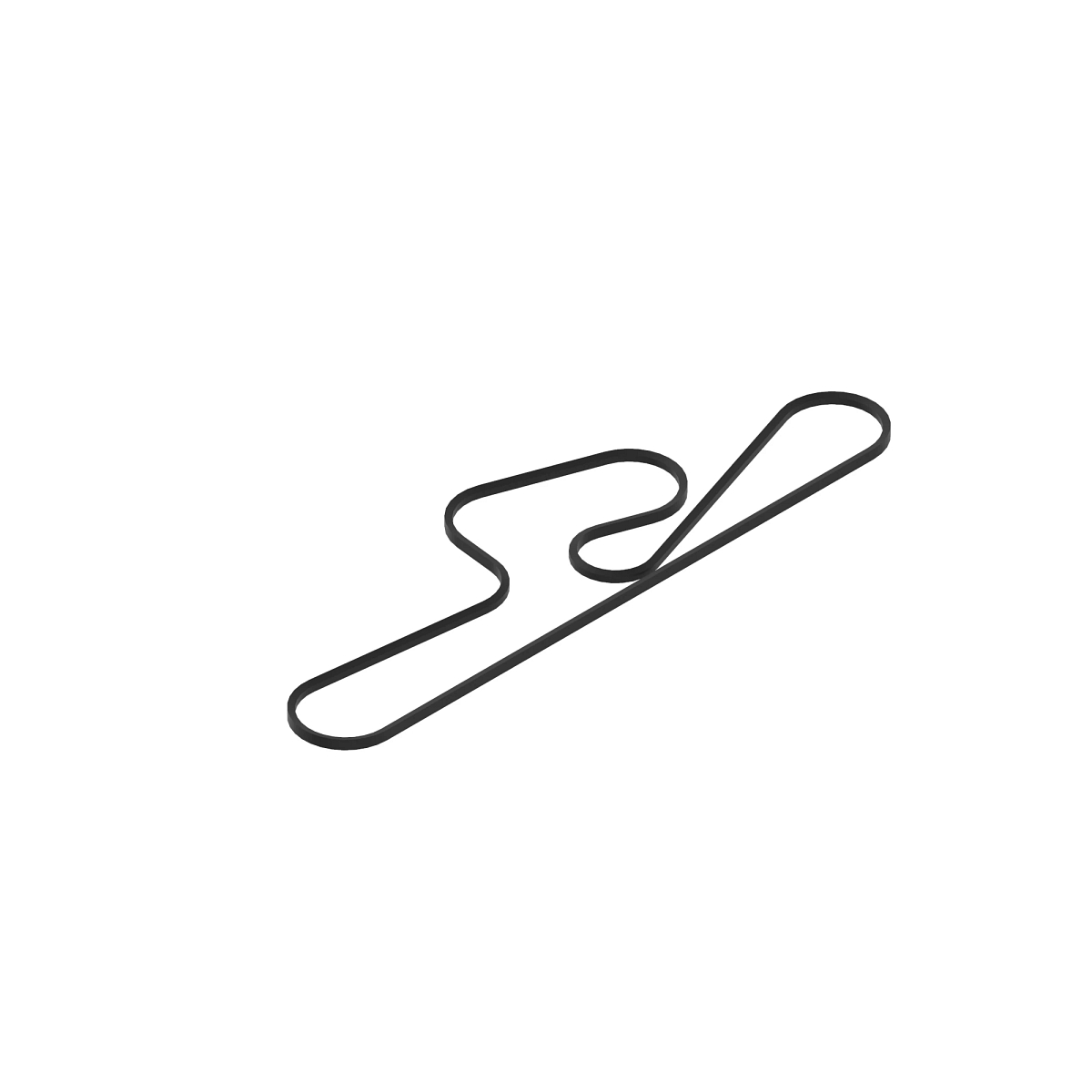 John Deere HB Section Mower Deck Drive V-Belt, Effective Length 3086 mm (121 inch) - M137166