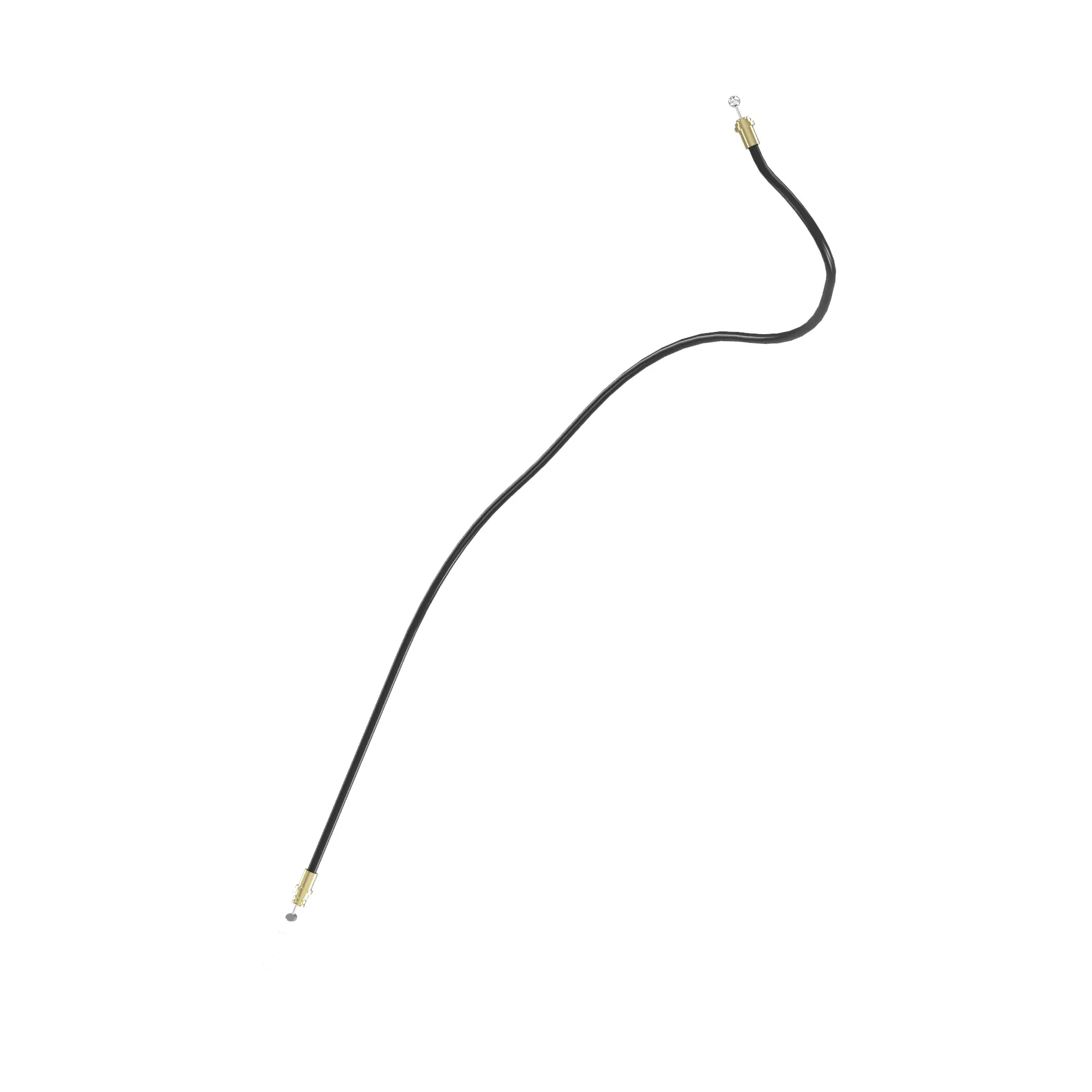 John Deere Air Conditioner Flap Control Push Pull Cable - AL76690