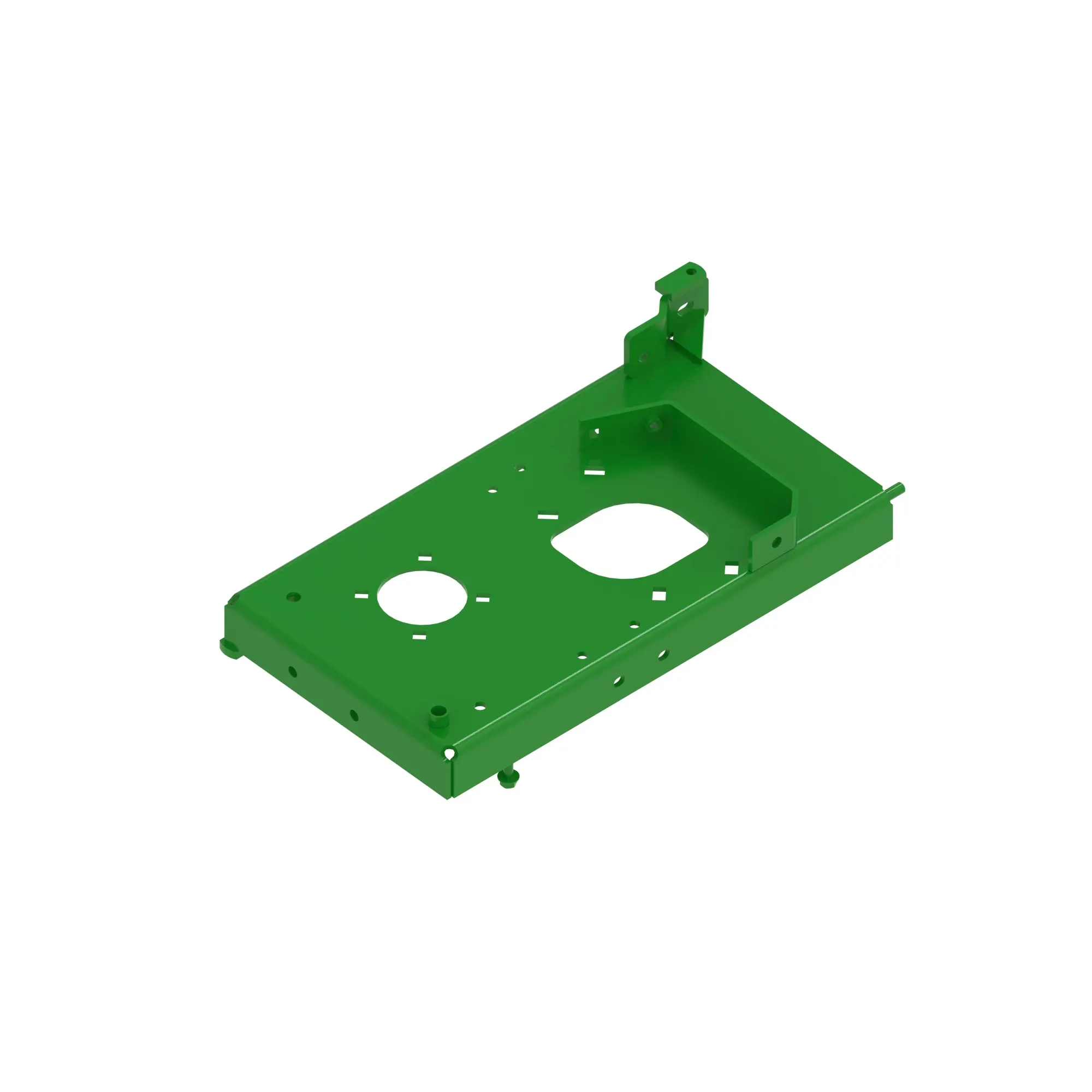 John Deere Kernel Processor Frame Panel, Left Side - AZ101696
