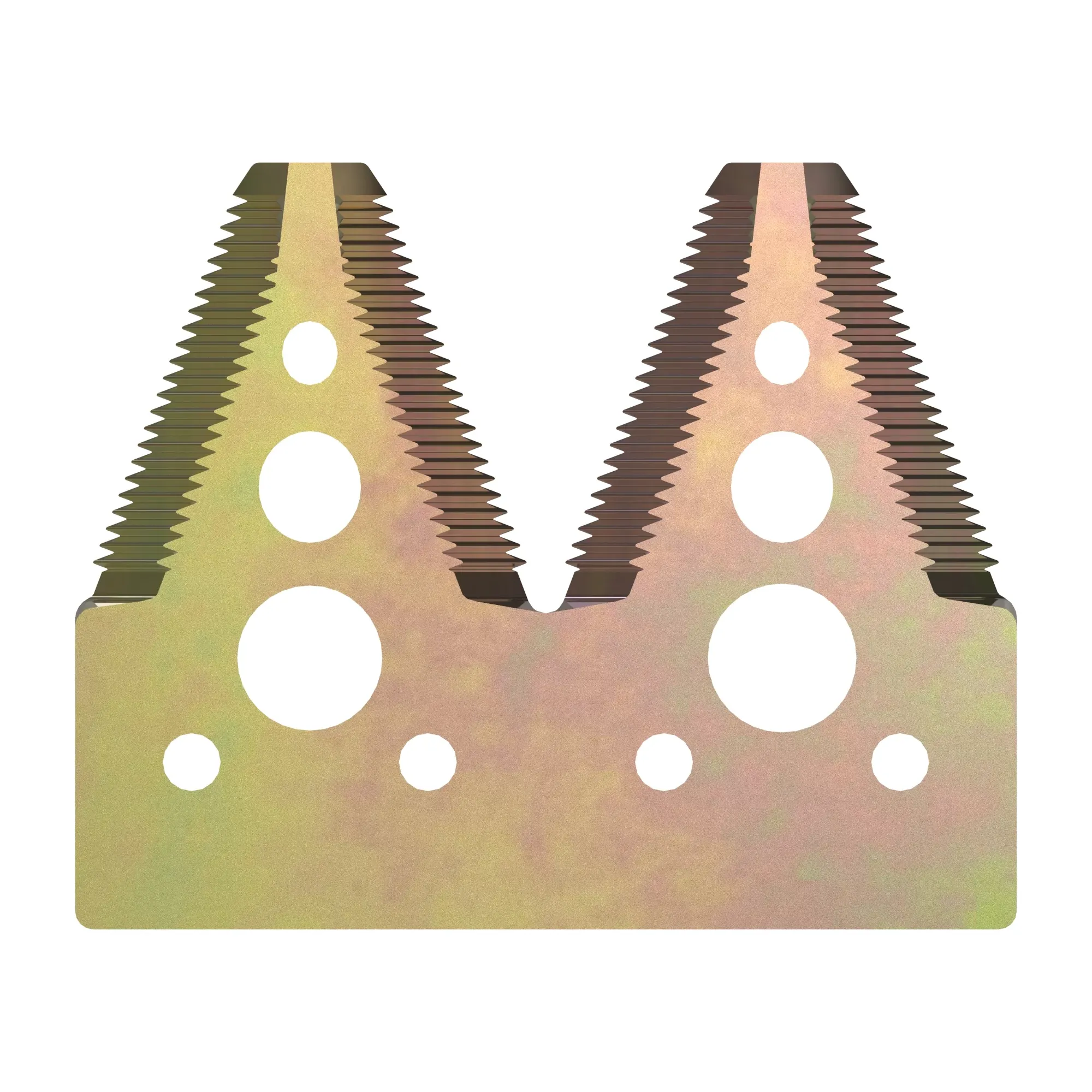 John Deere Fine Tooth Draper Platform Cutting System Standard Section (Pack of 25) - H153329