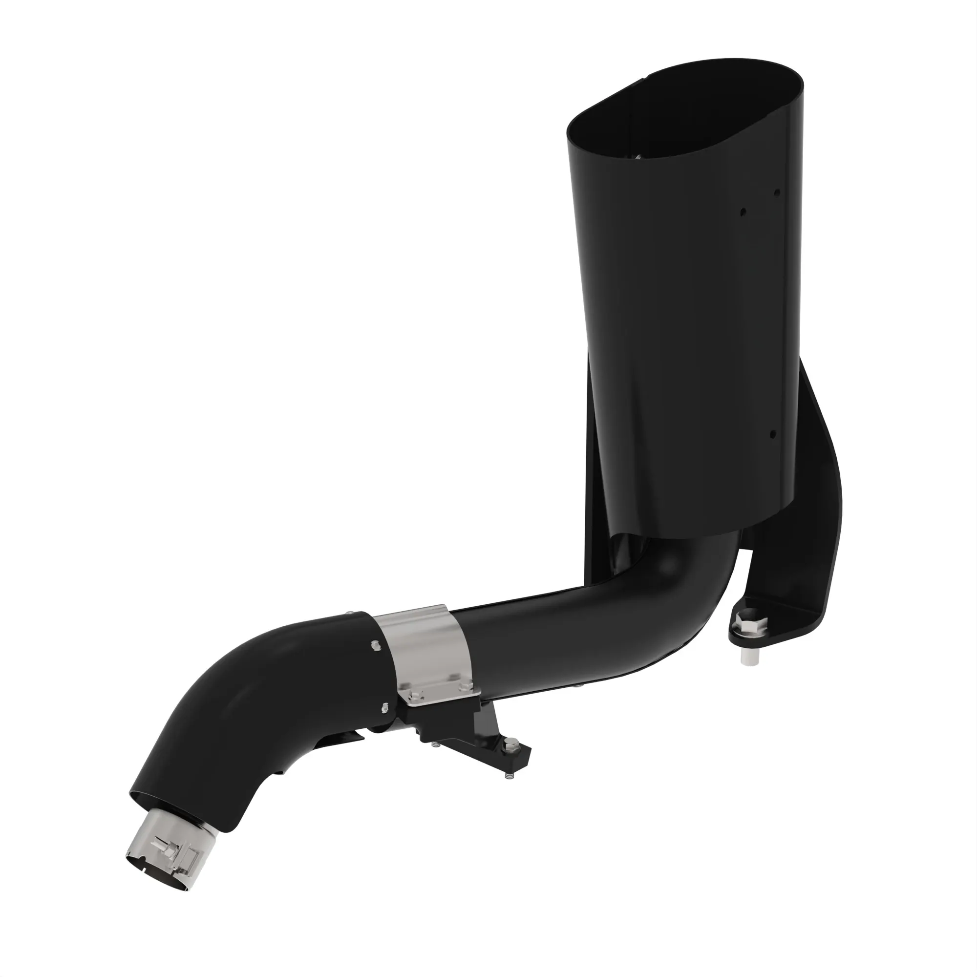 EXHAUST PIPE, SIDE EXHAUST, FIELD K