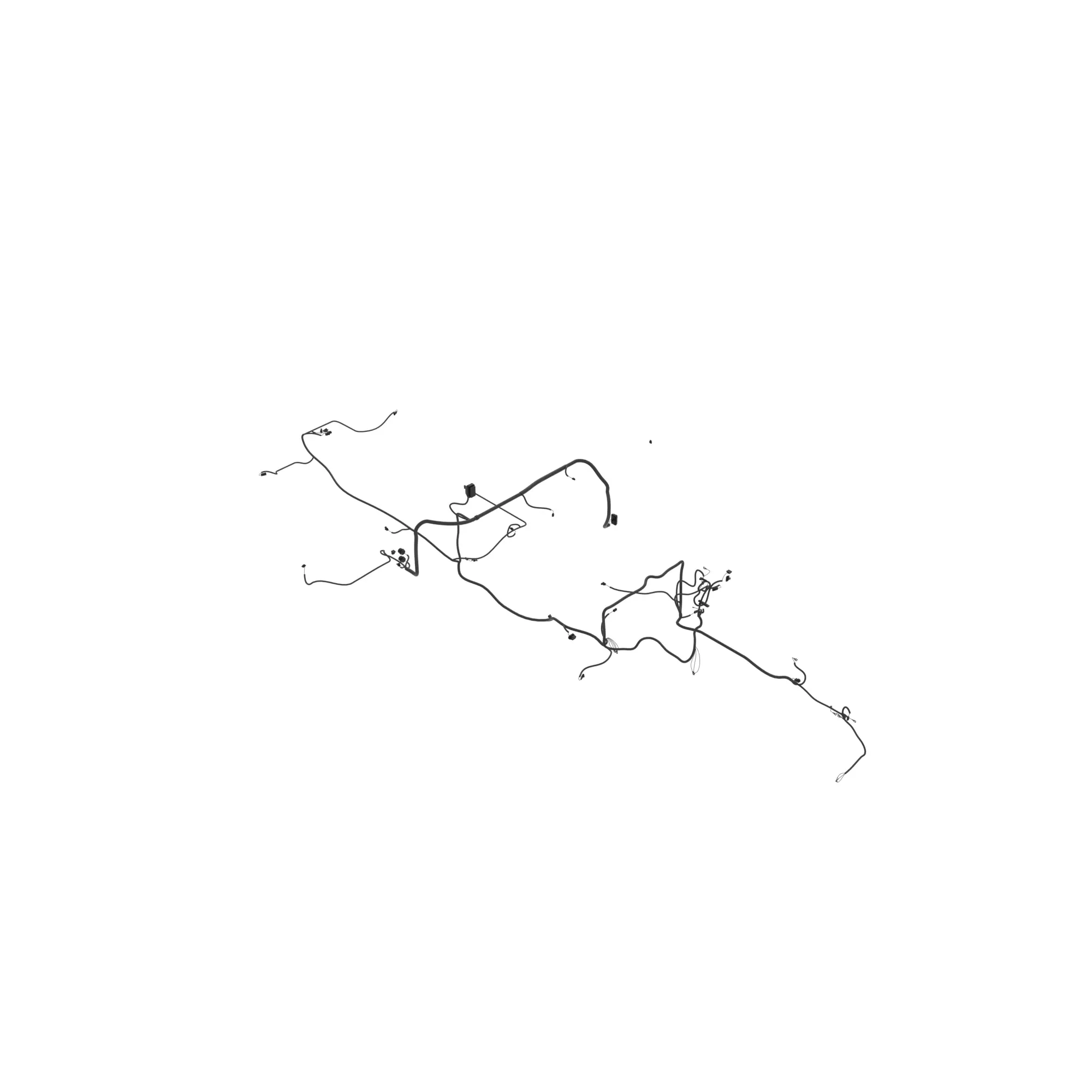 John Deere Chassis Wiring Harness - AN208918