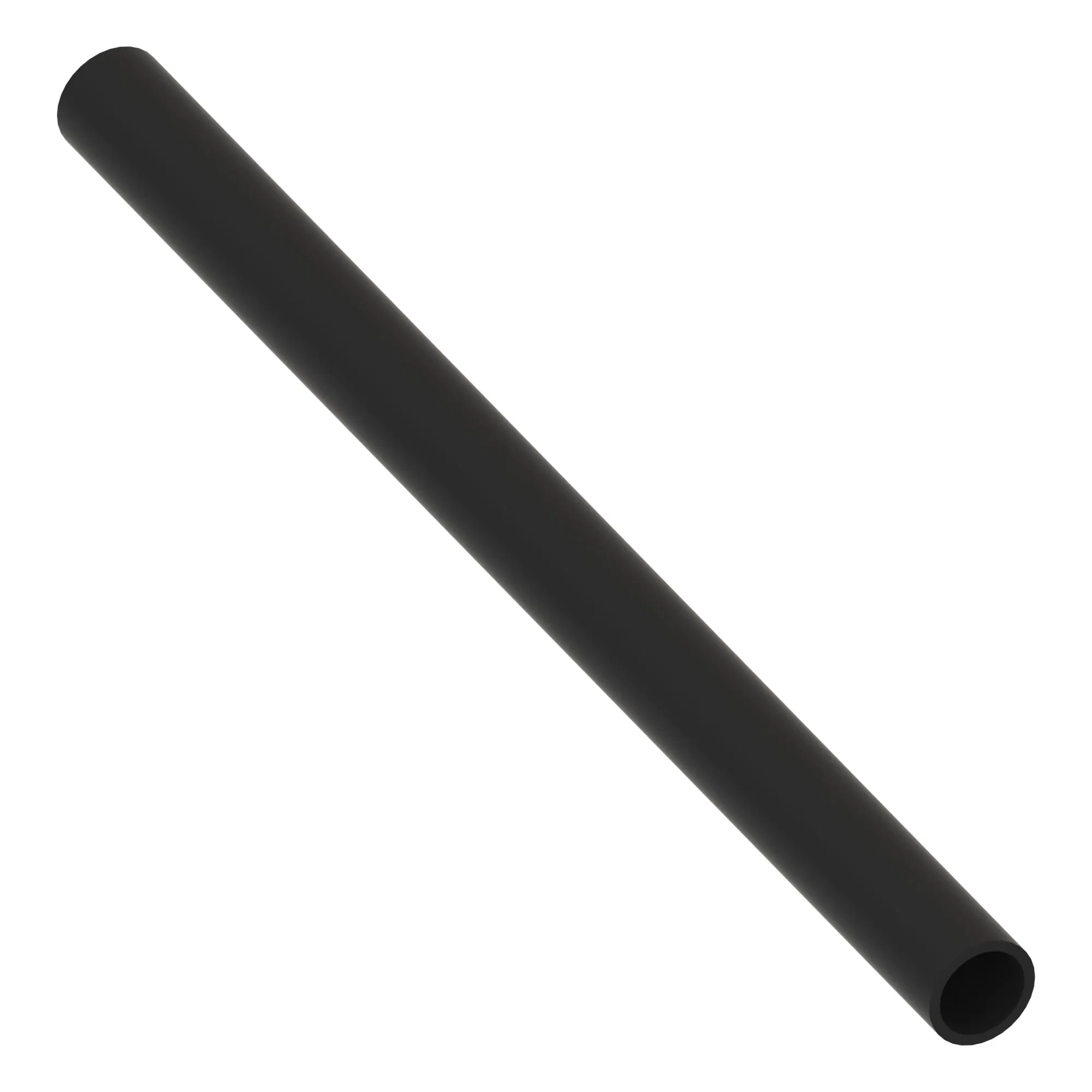 1.0" SOLID BLK, 475MM