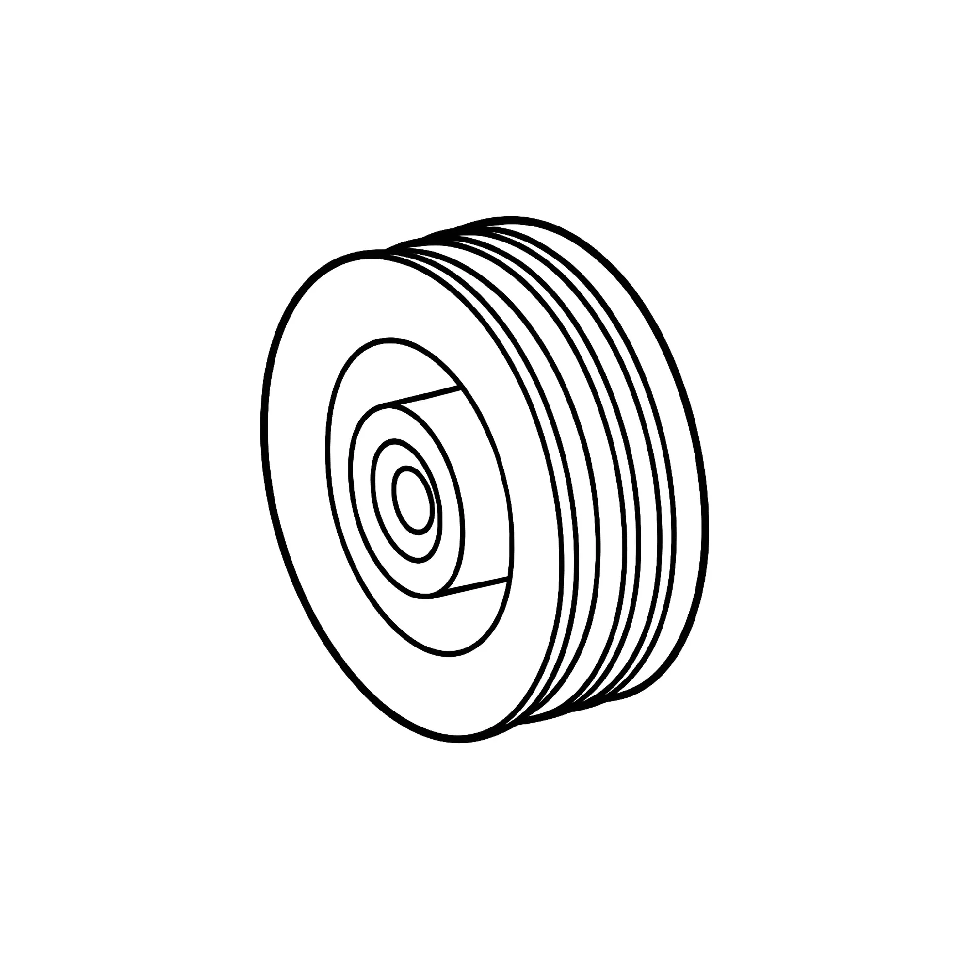John Deere Crankshaft Pulley with Dampener - AR72127