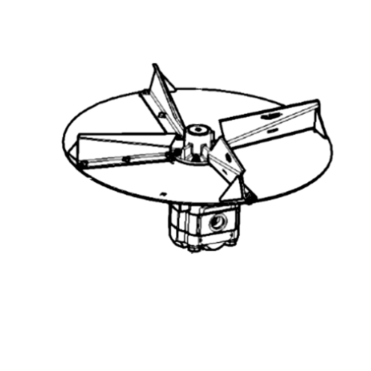 Disk, Fan, RH Assy
