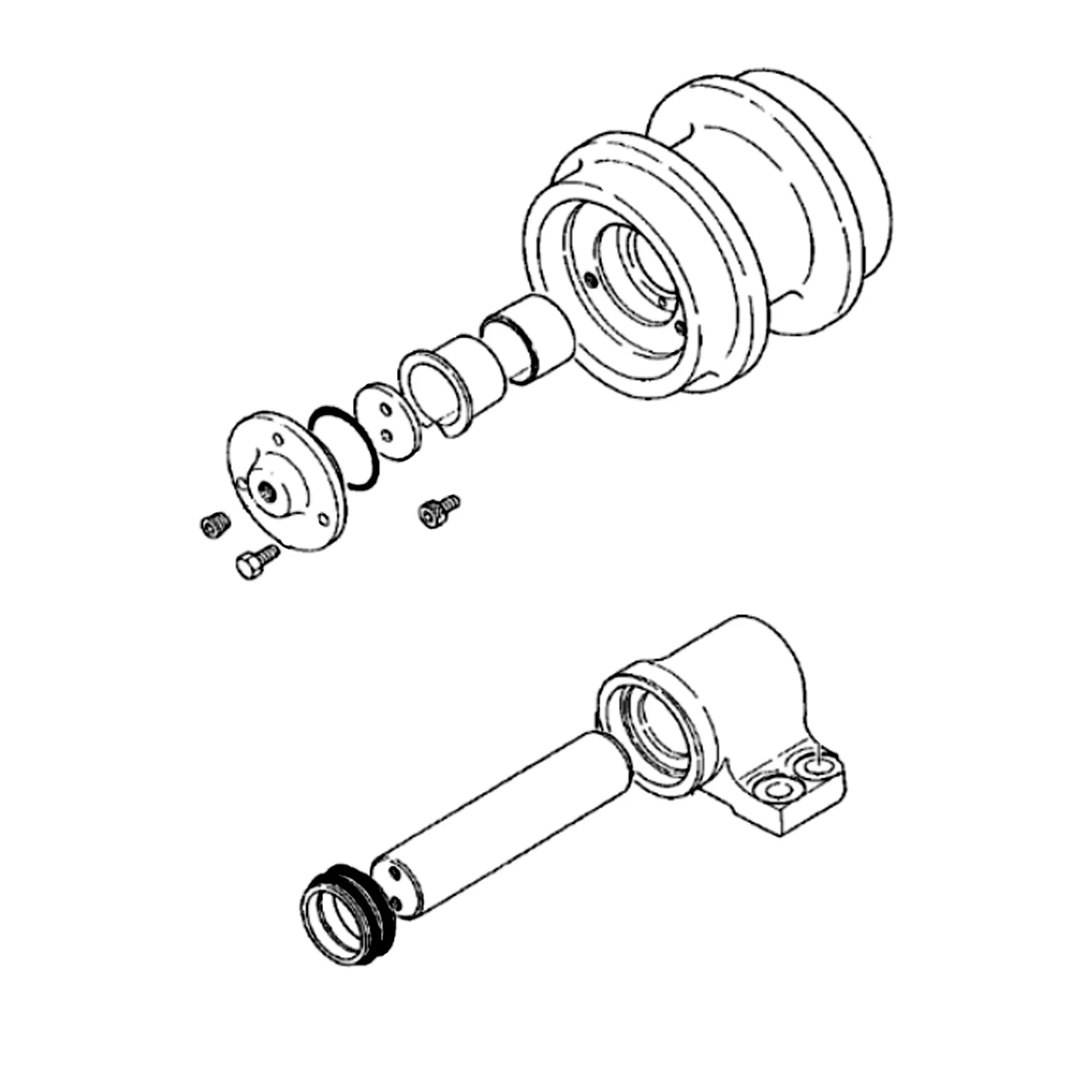 John Deere Carrier Roller - AT317666