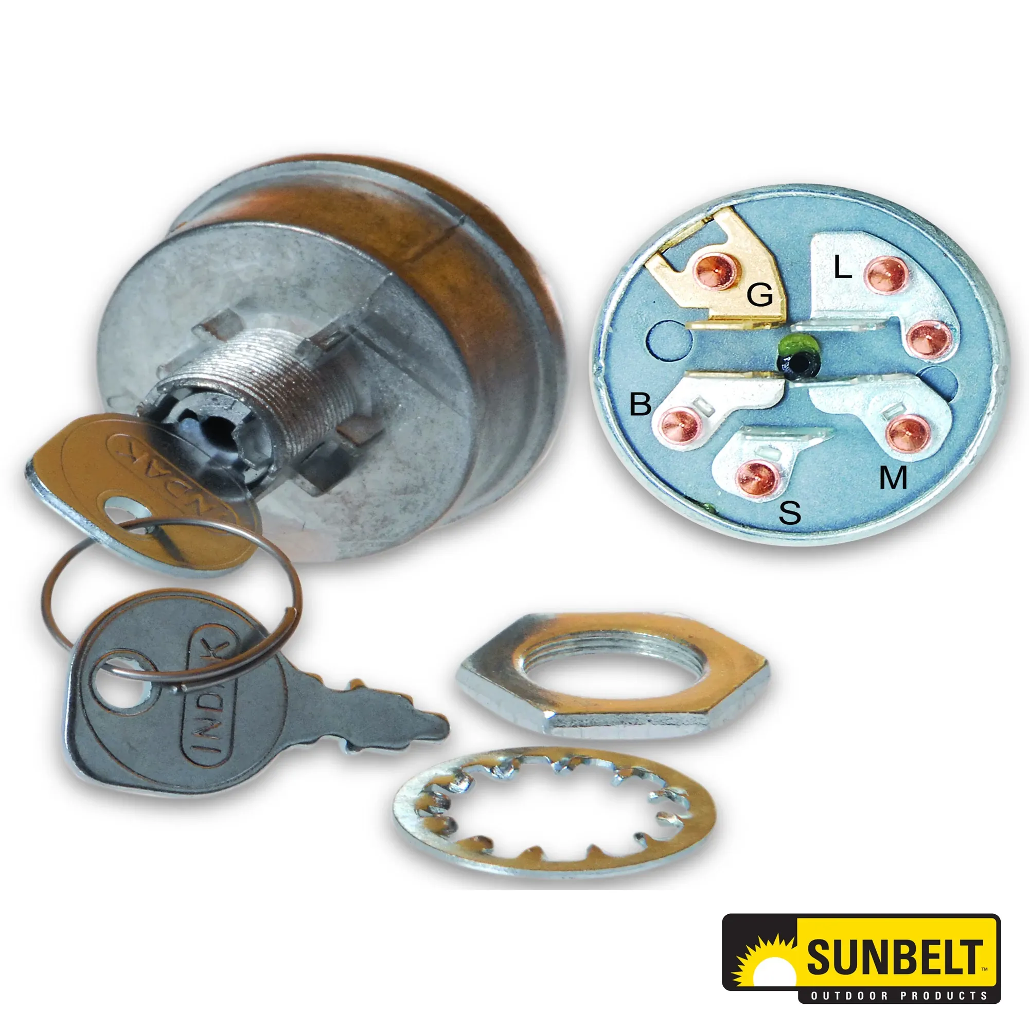Sunbelt Ignition Switch - A-B1AY16