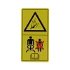 LABEL, SAFTY, PASSENGER SEAT DNU FO