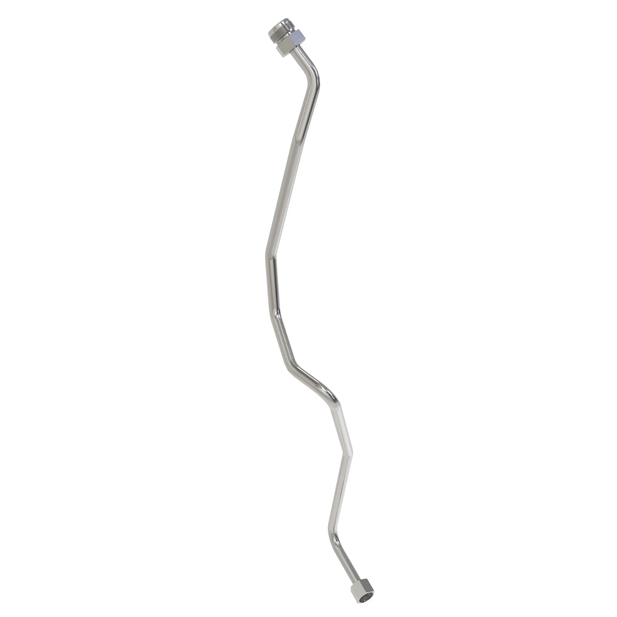 John Deere MFWD Steering LH Lower Oil Line - RE568126