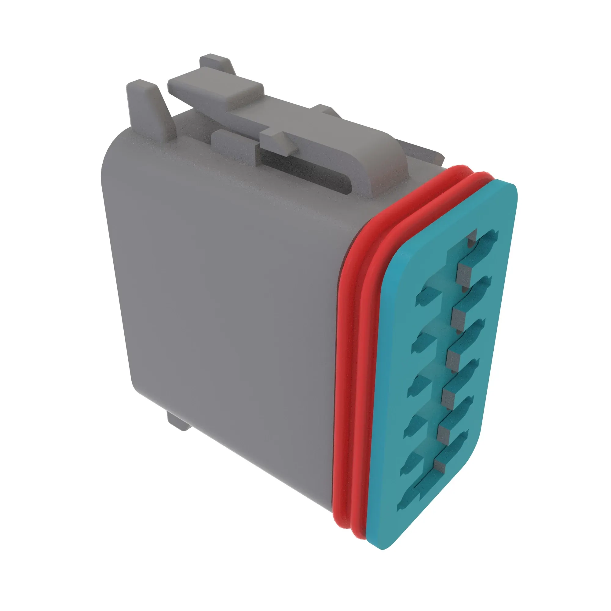 CONN DEUTSCH DT 12W MS GRY PLSTC