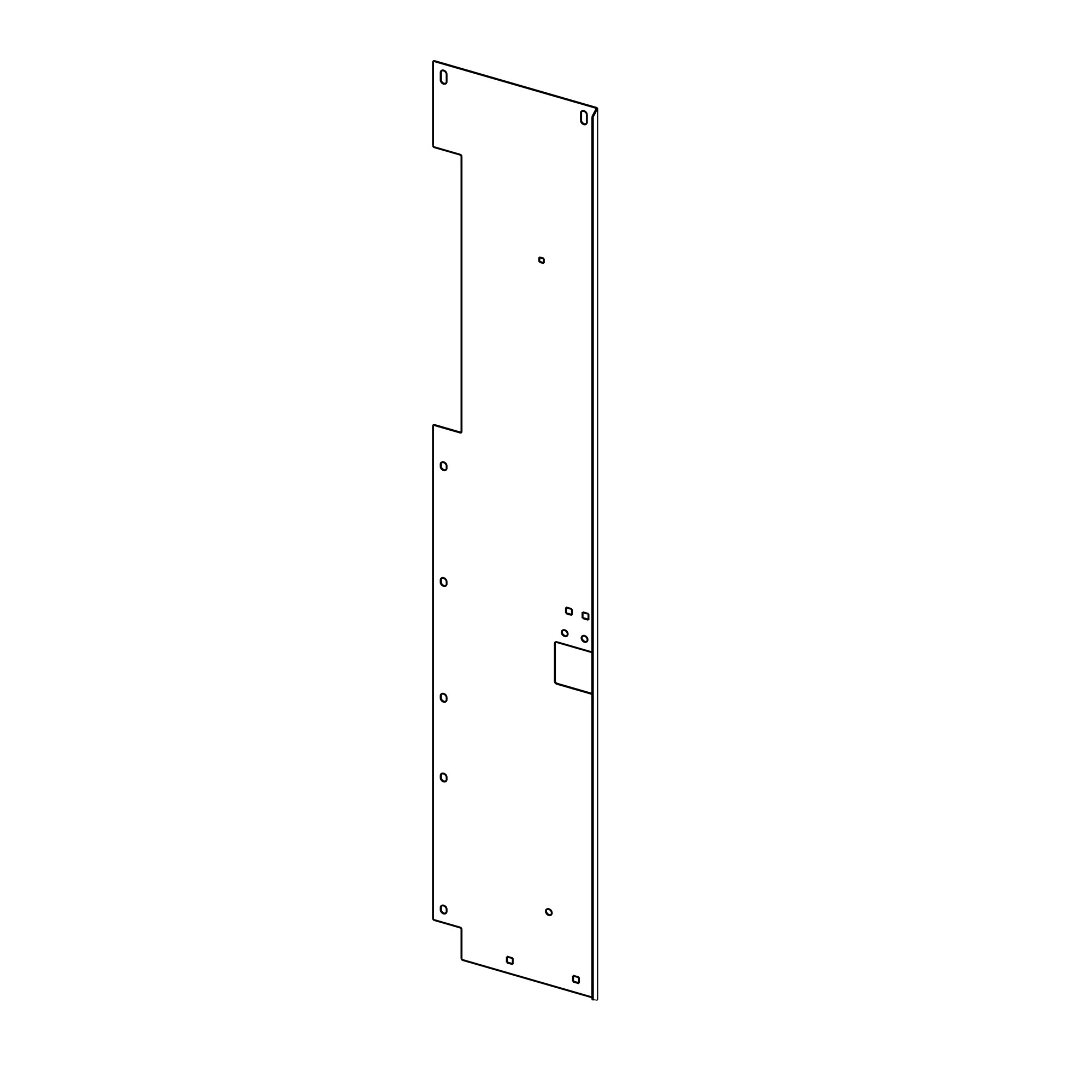 John Deere Door Band Support, Right Side - FH316424