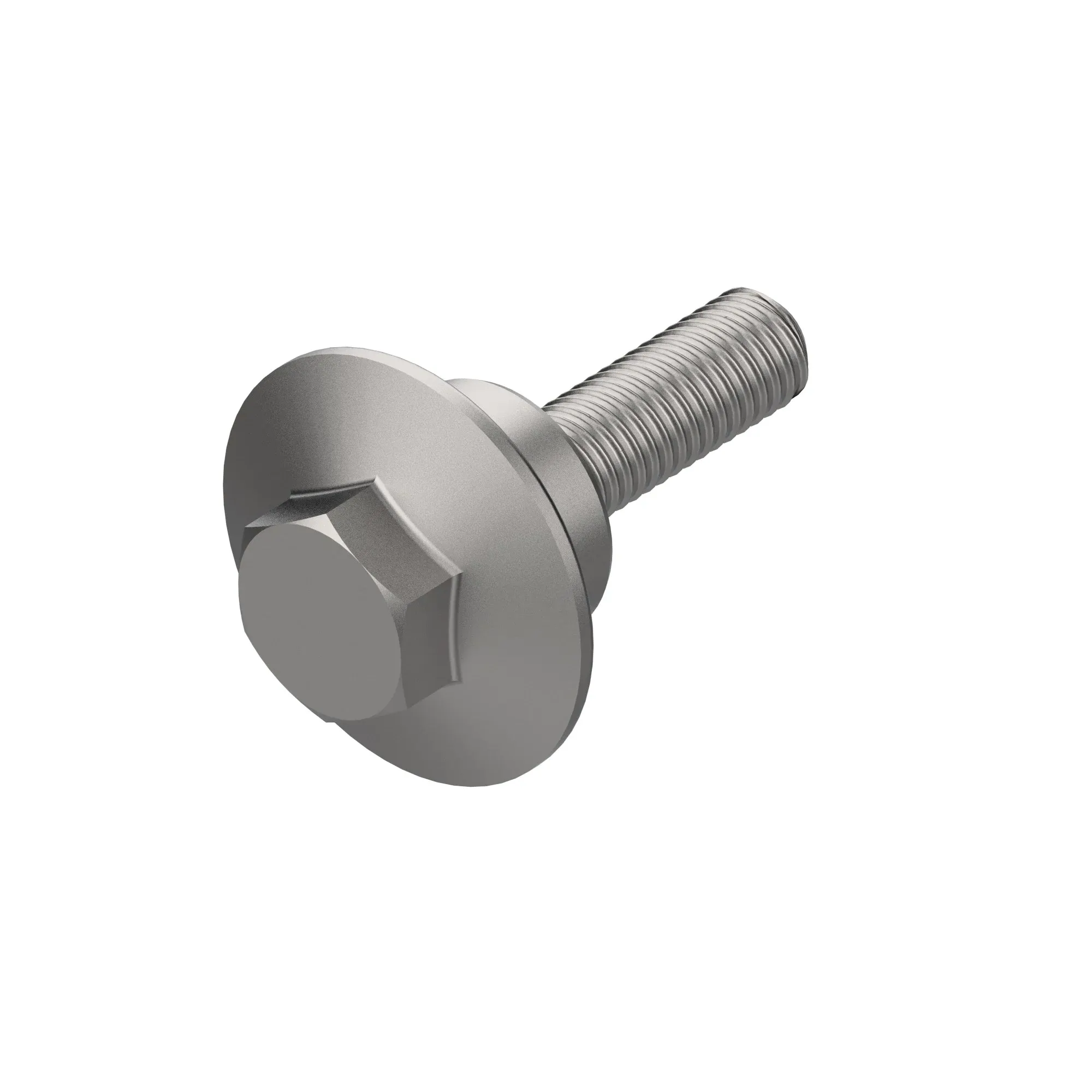 John Deere Hexagonal Head Flange Bolt, M6 X 25 - TR122980