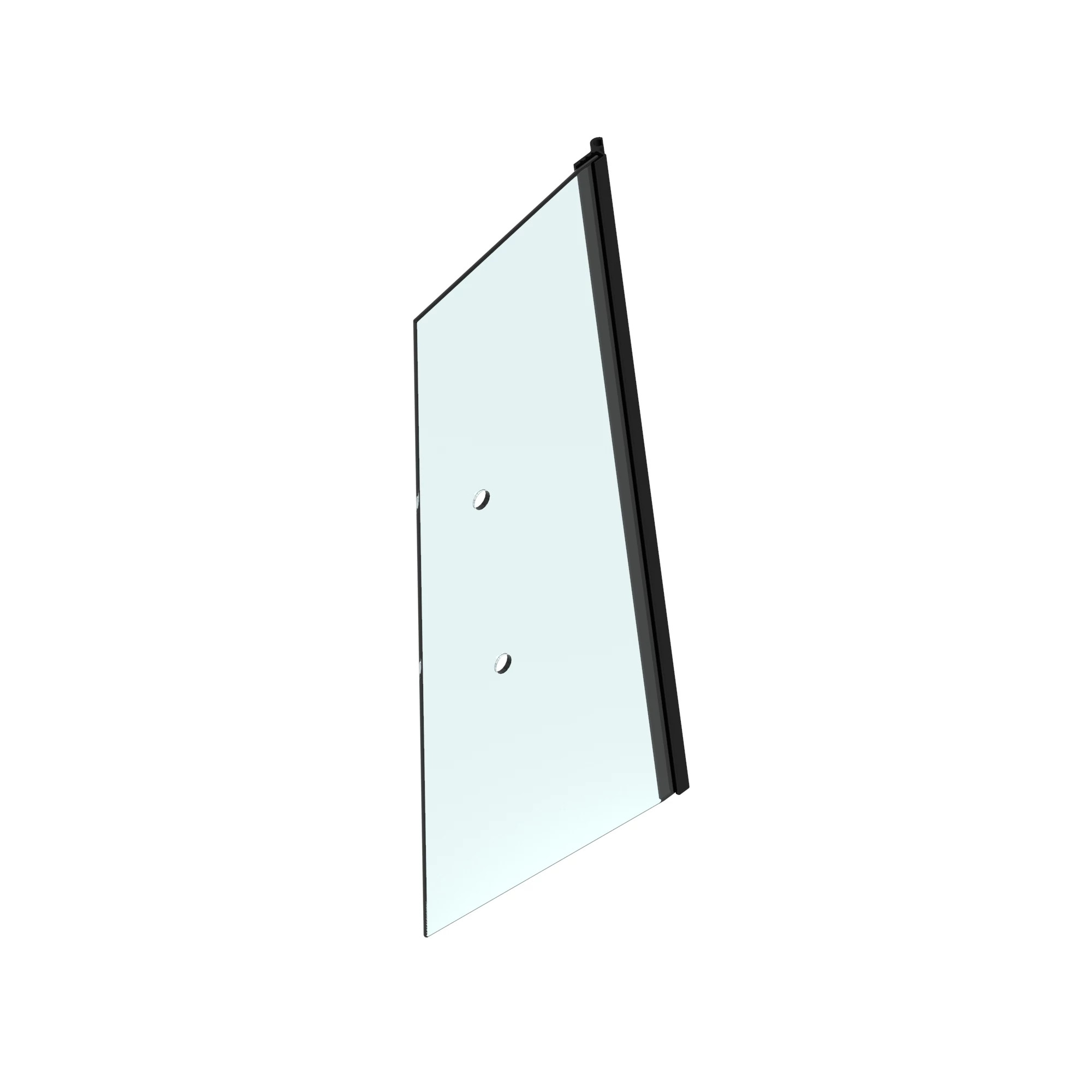 John Deere Windowpane Glass and Hinge Assembly, Right Side - AT306474