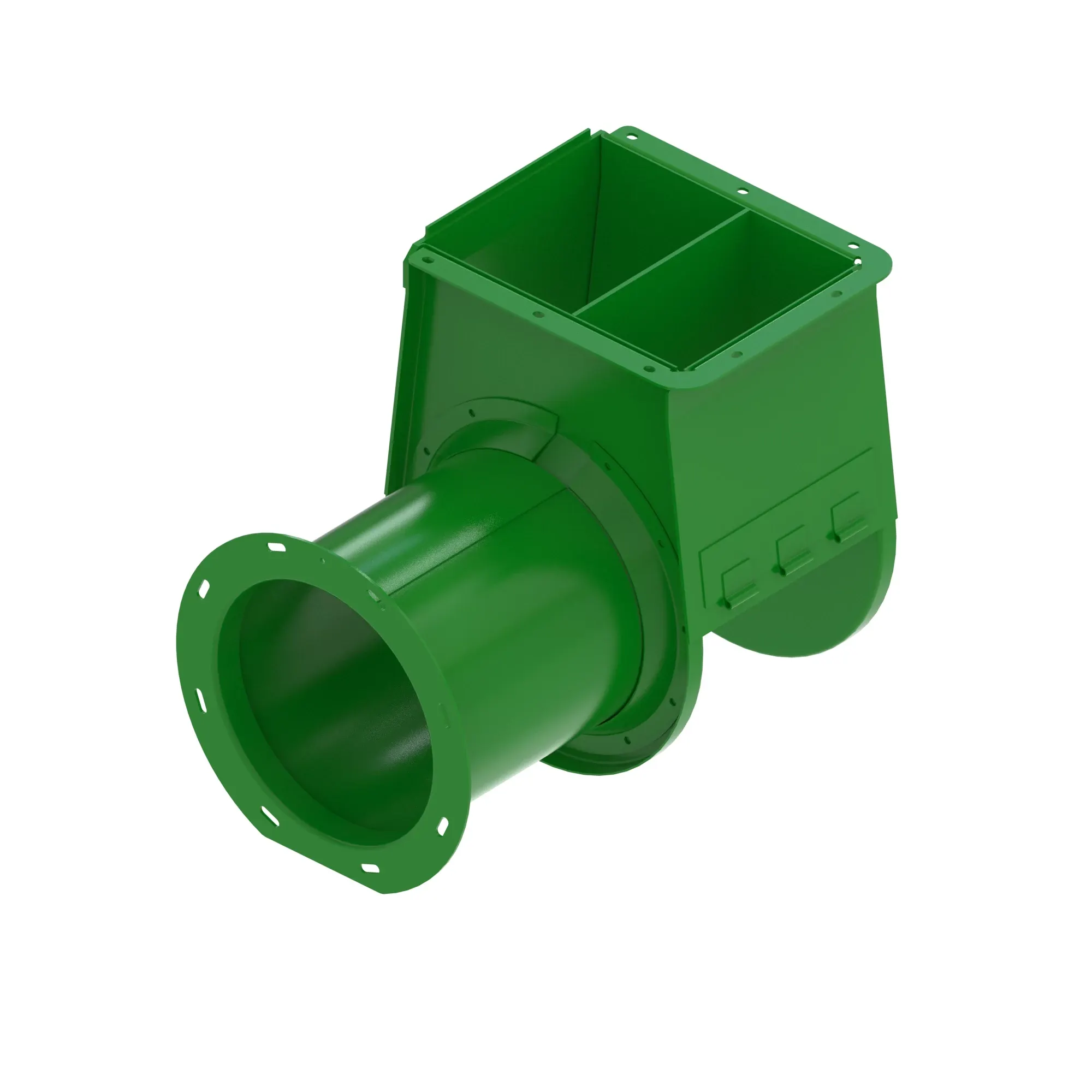 John Deere Clean Grain Elevator Boot Assembly - AXE22848