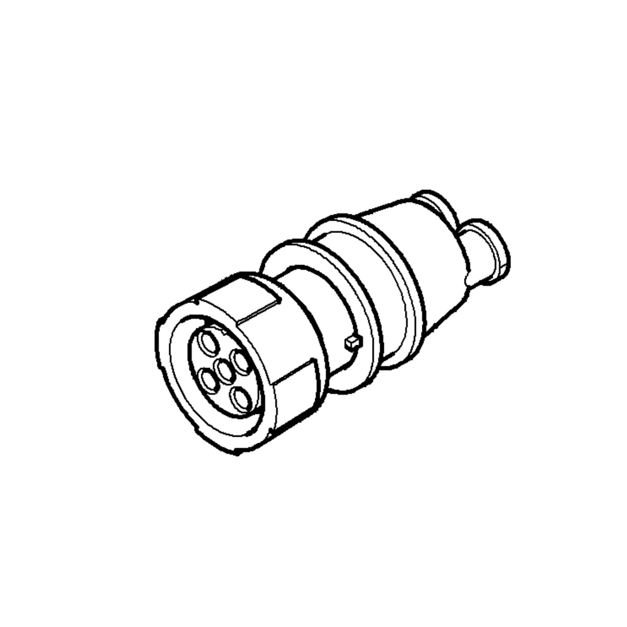 John Deere Elec. Connector Housing - 57M10946