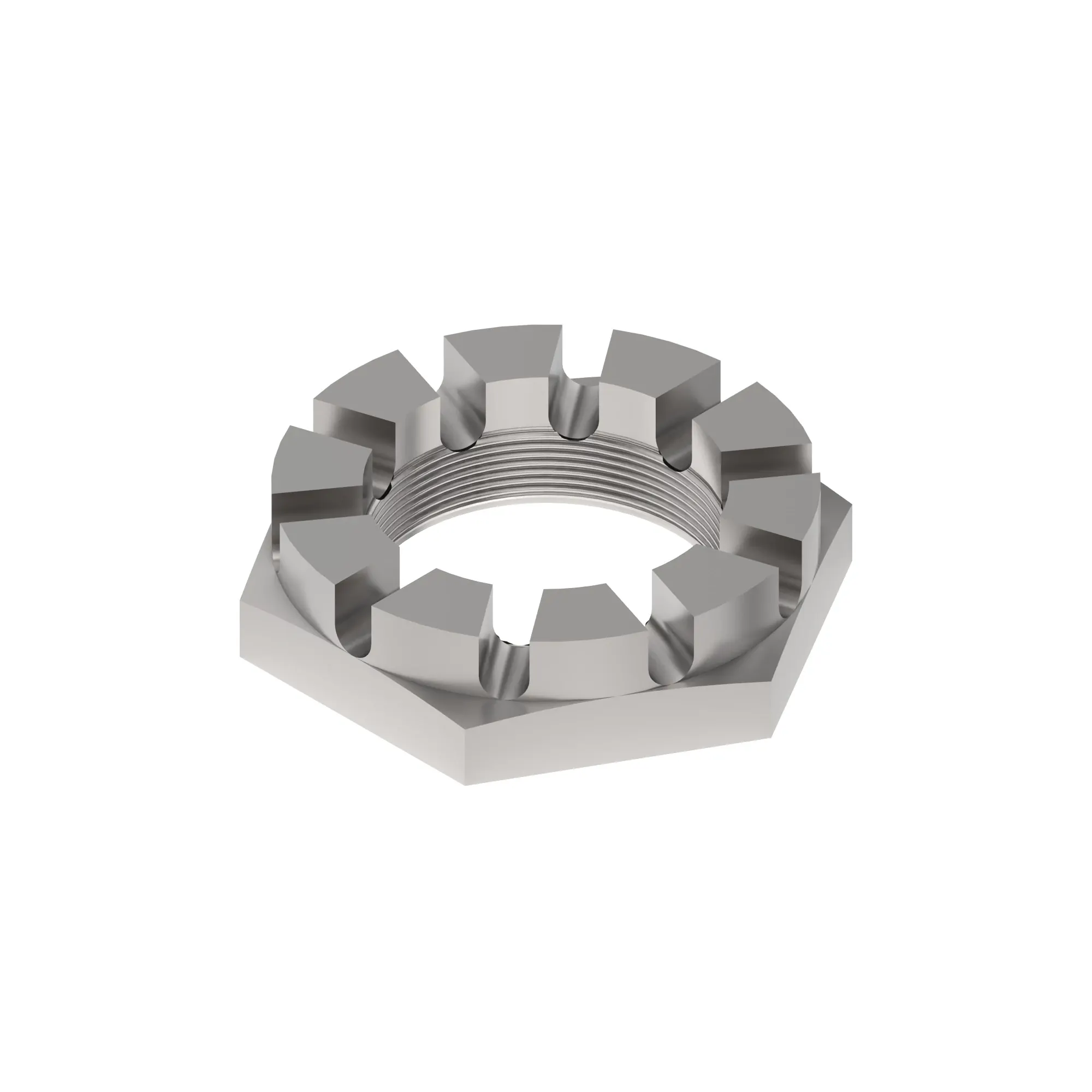 John Deere Hexagonal Slotted Nut, M48 - FH337796