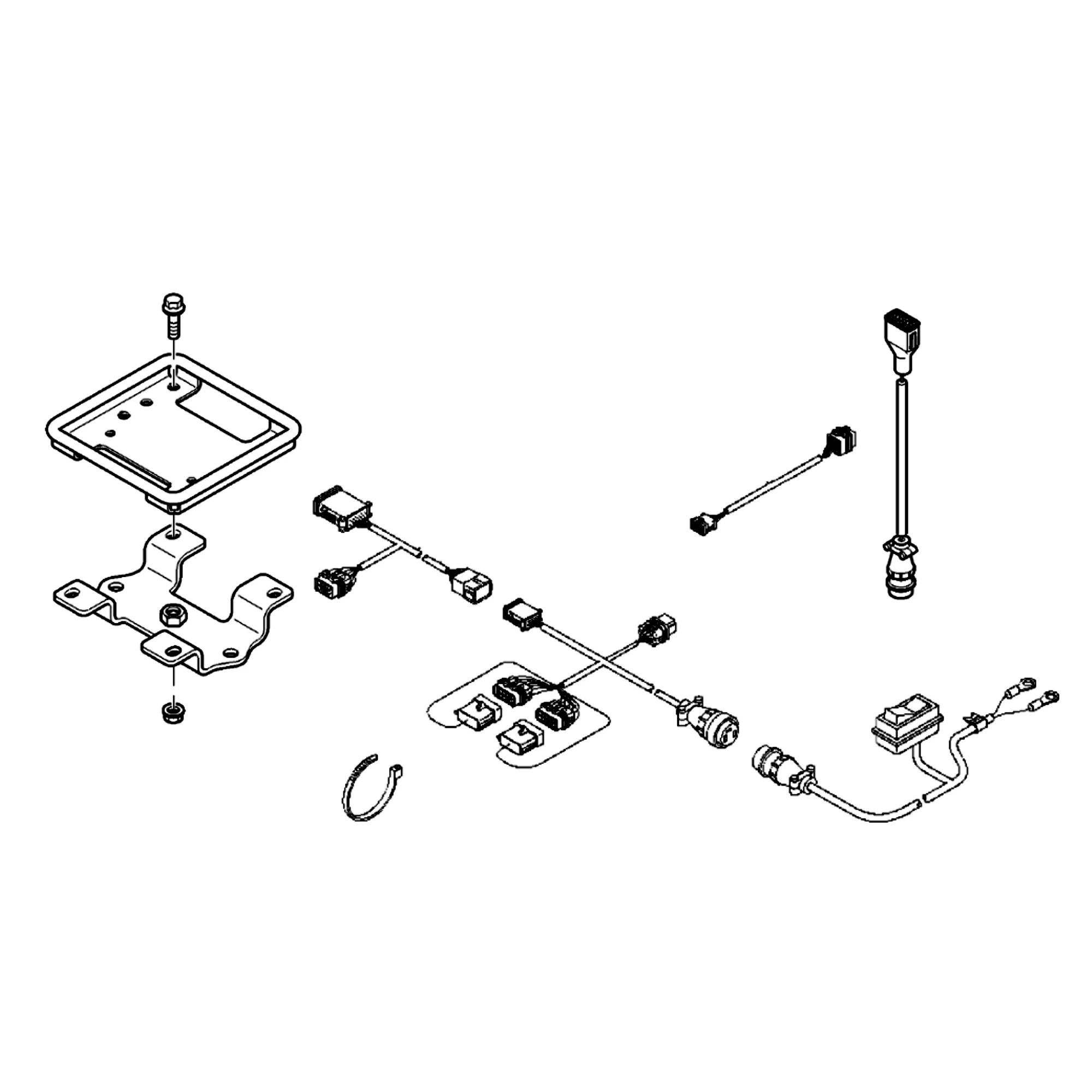 John Deere RTK Radio 900 Base Station Attachment - BPF10838