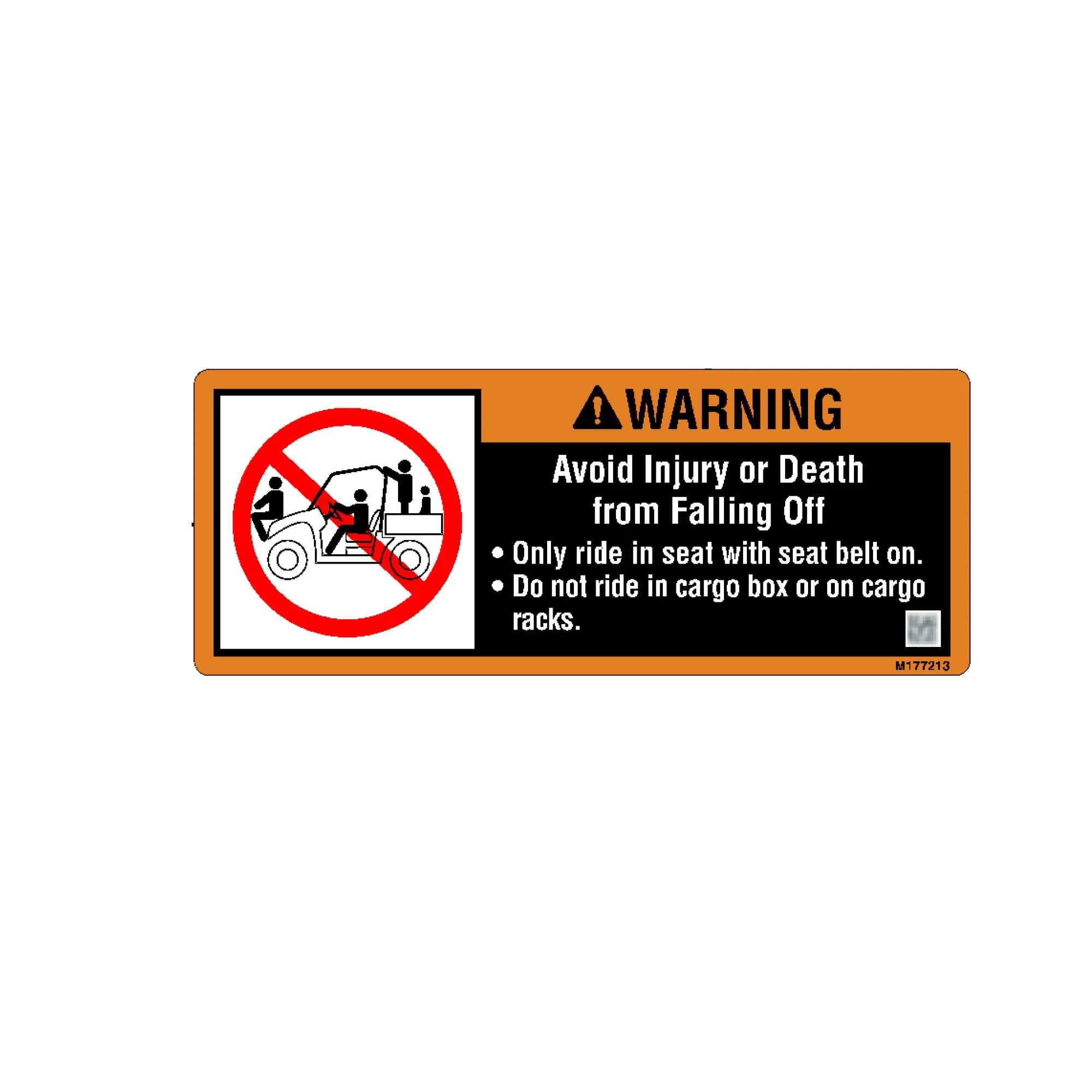 John Deere Label - M177213