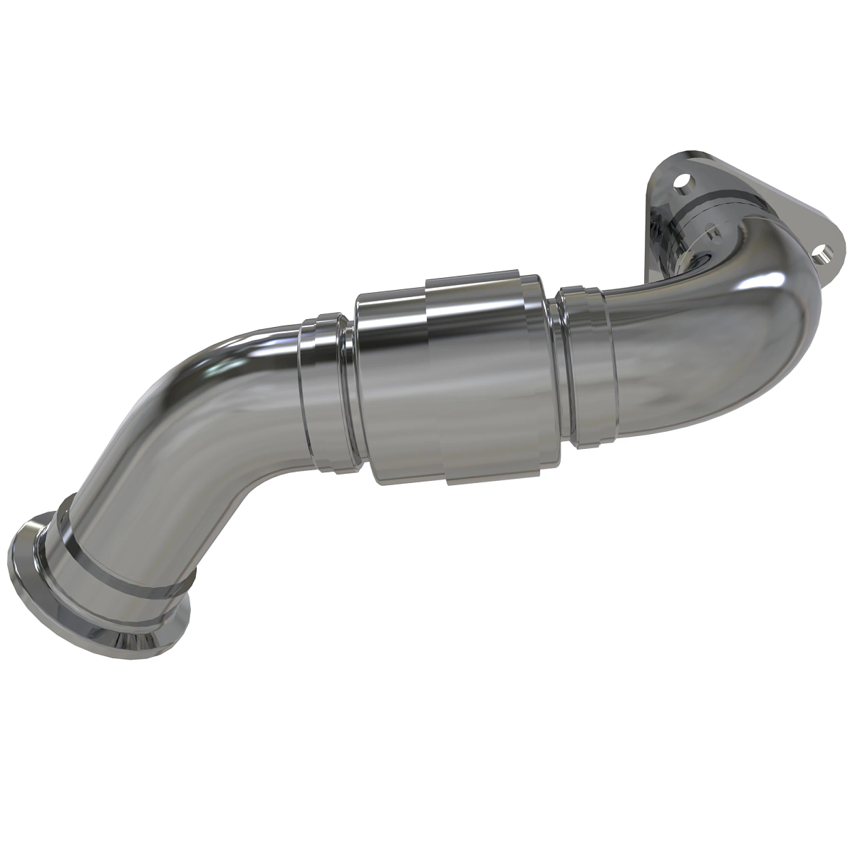 EXHAUST PIPE, EGR COLD PIPE WITH ME