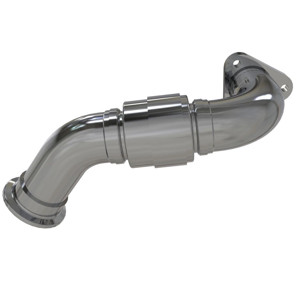Exhaust Pipe, EGR Cold Pipe With Me