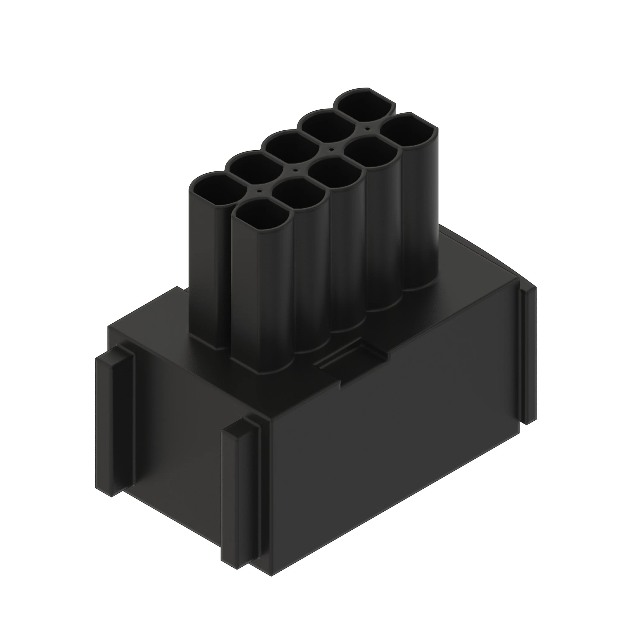 CONN TYCO JPT 10W FS BLK PLSTC