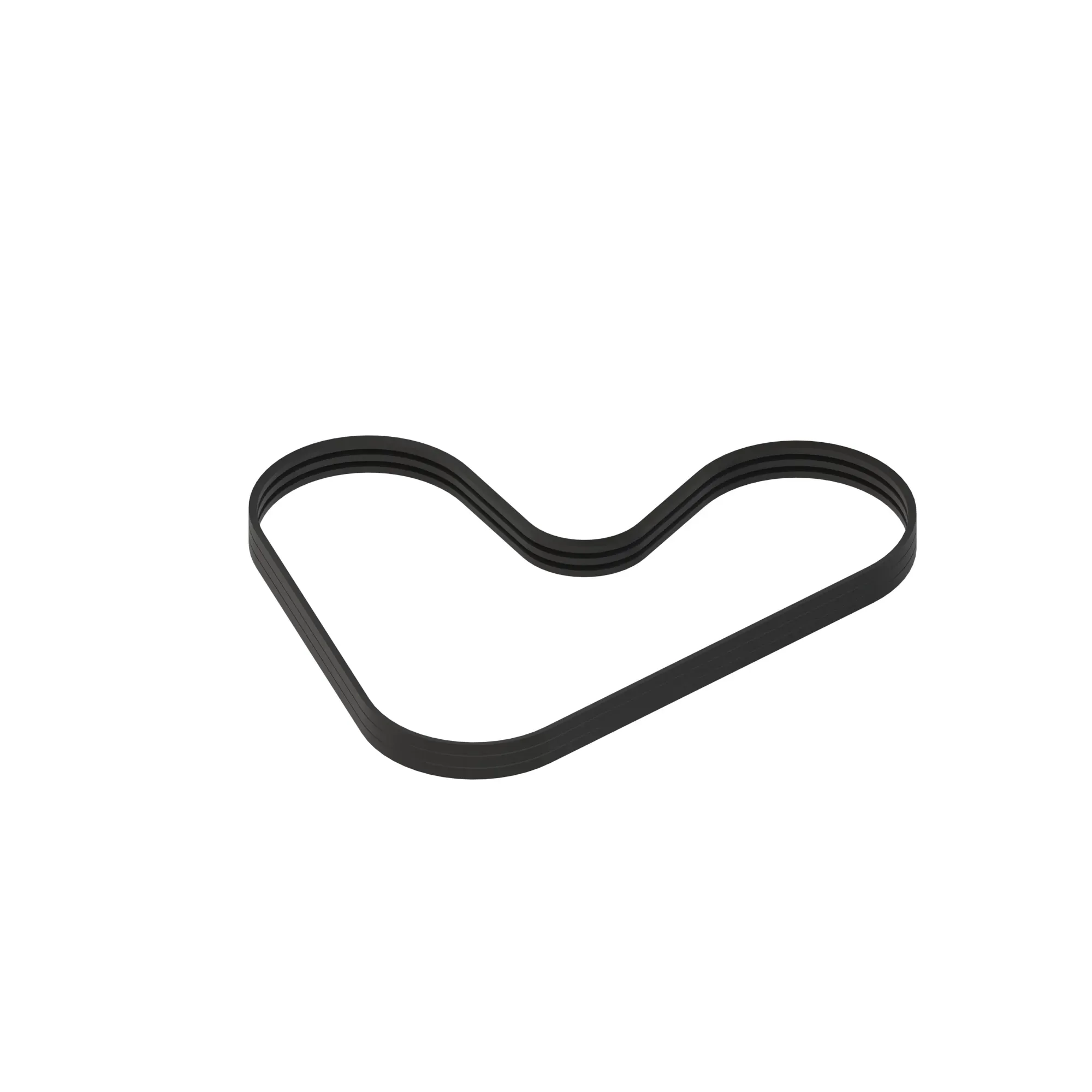 John Deere Header Drive Belt Set, Effective Length 2490.2 mm (98 inch) - AN221500