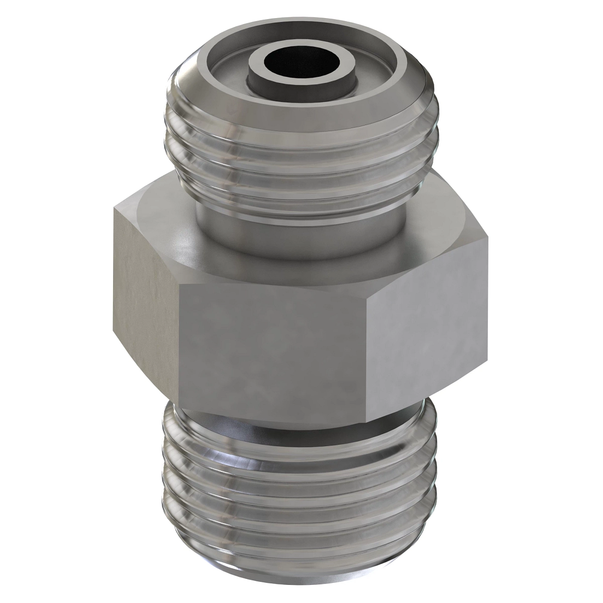 Stud Straight, ORFS W/Metric Hex