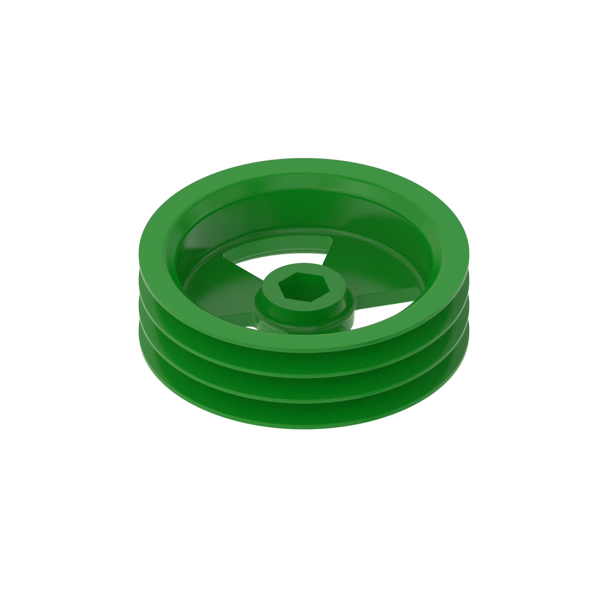 John Deere Knife Drive Belt and Tensioner Pulley - H235069