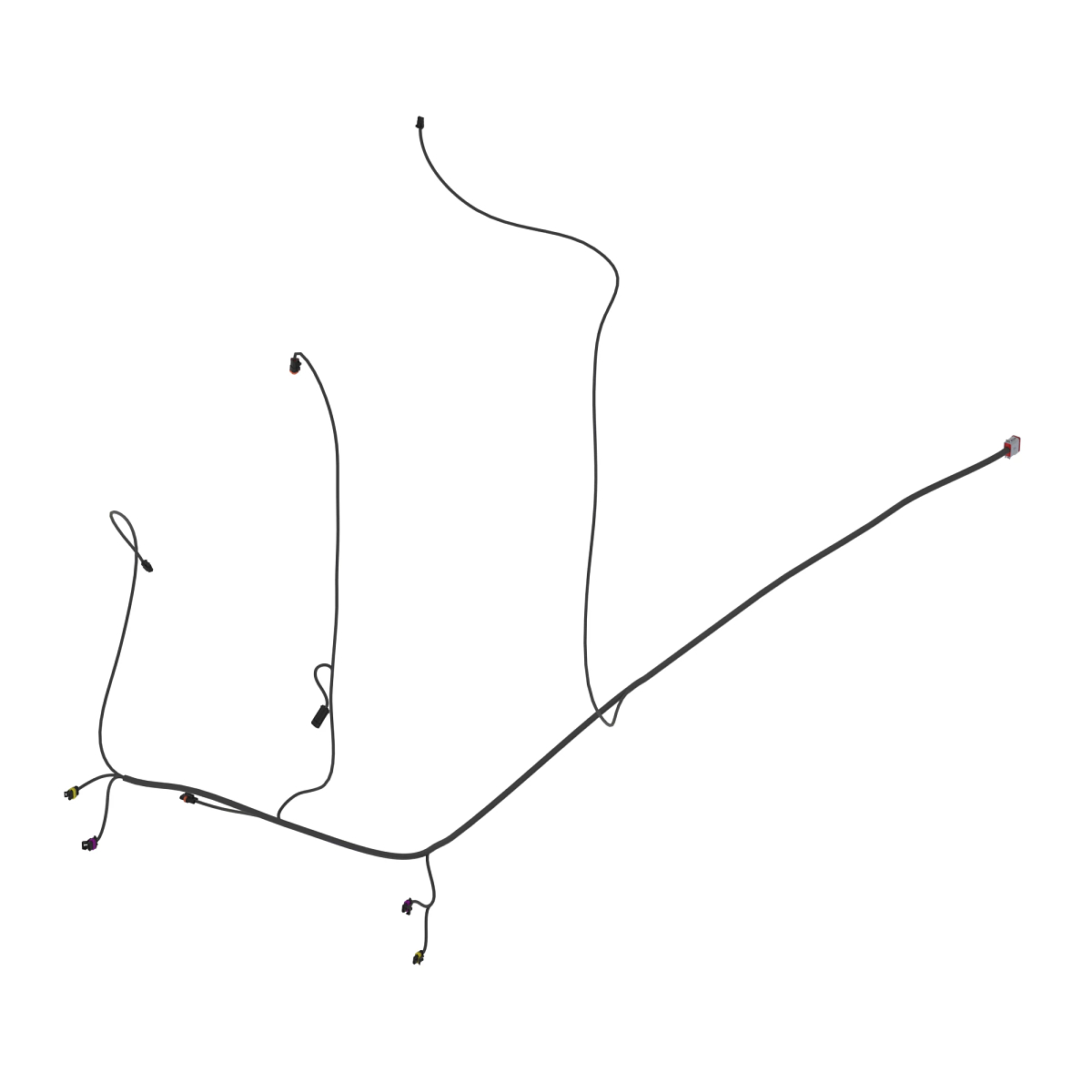 John Deere Hood Wiring Harness - AKK34965