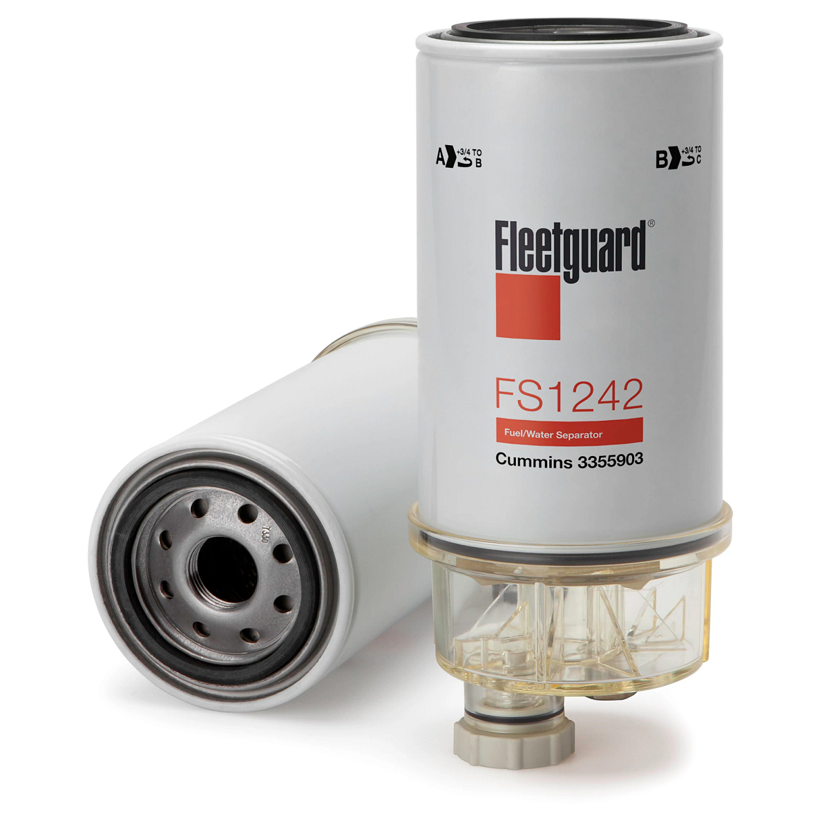 Fleetguard® Spin-On Fuel Water Separator Filter - PMFS1242B
