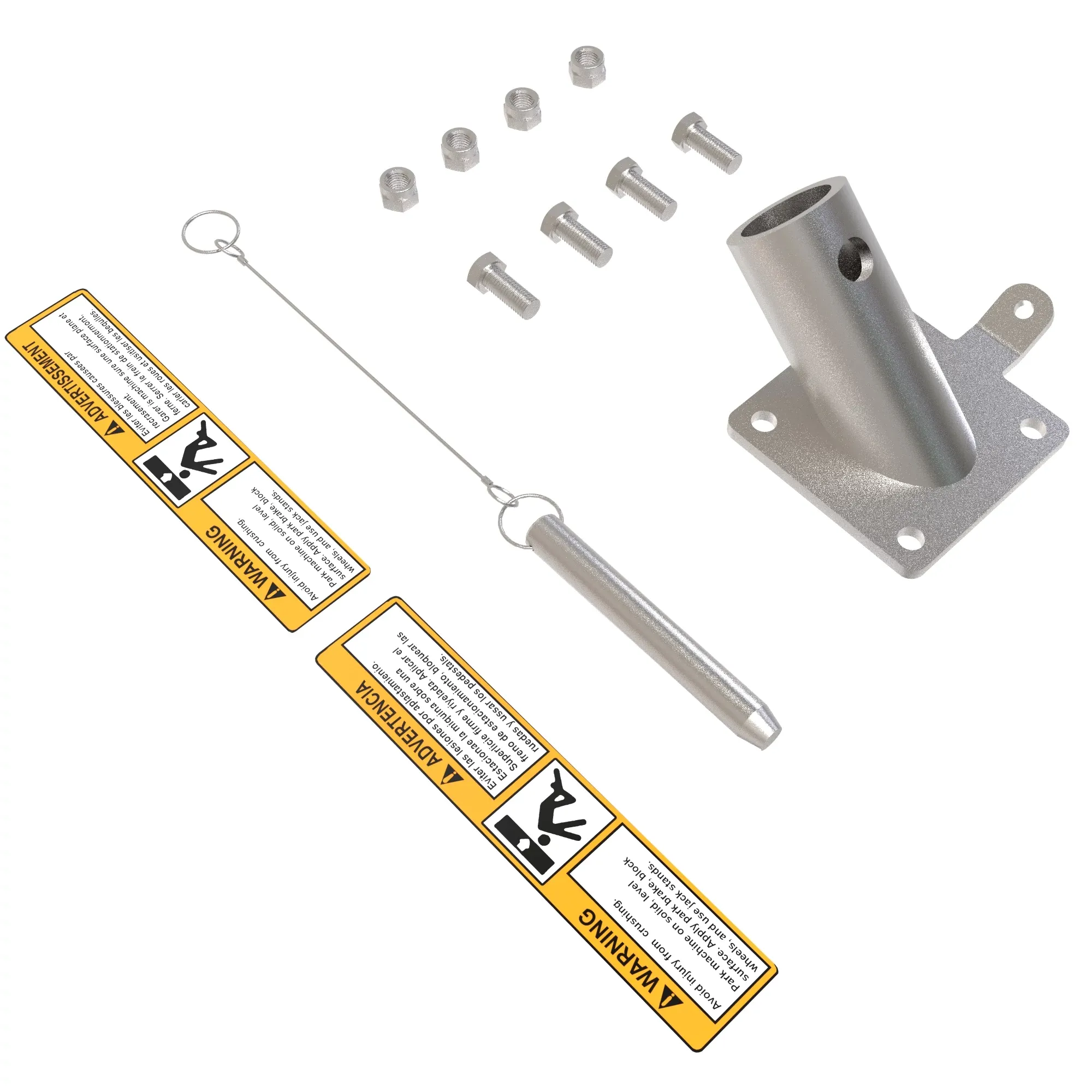 John Deere 72" Deck Front Jack Kit - TCA22397