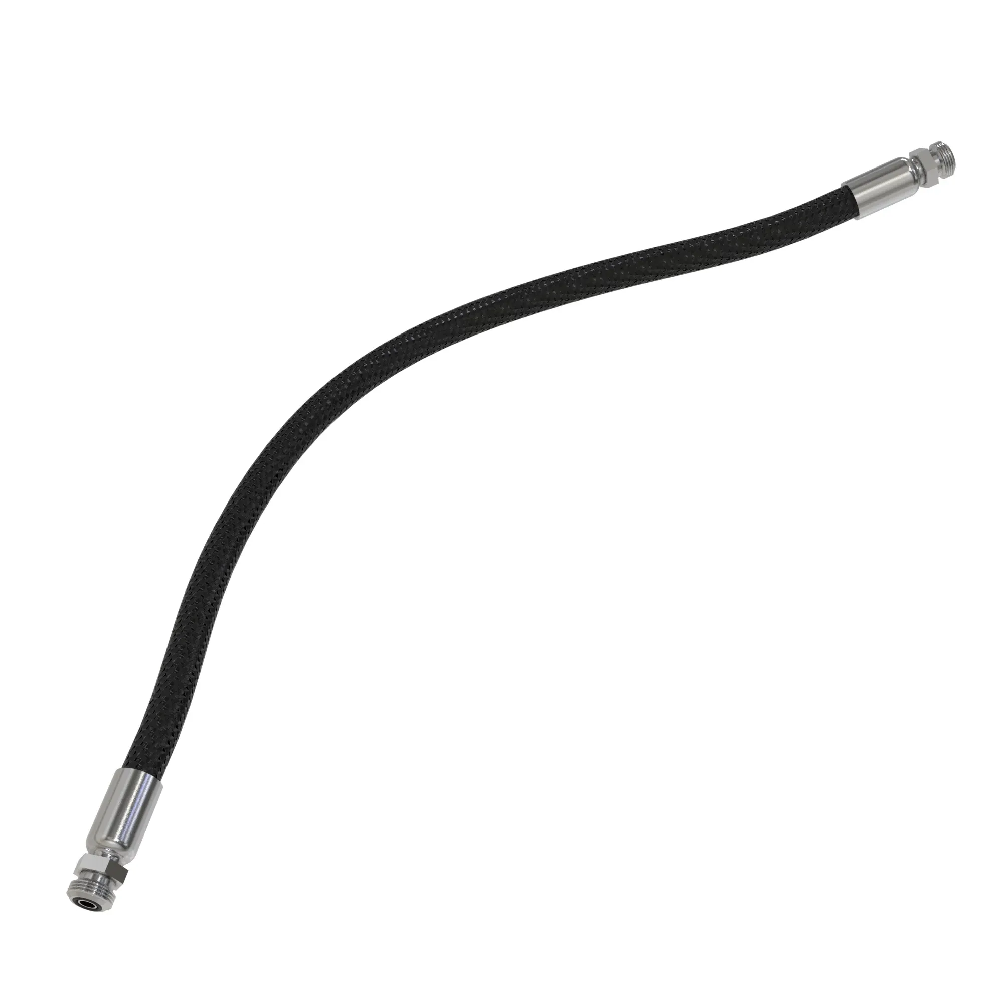 John Deere Rear Brake Next to Gudgeon Hydraulic Hose - RE588082