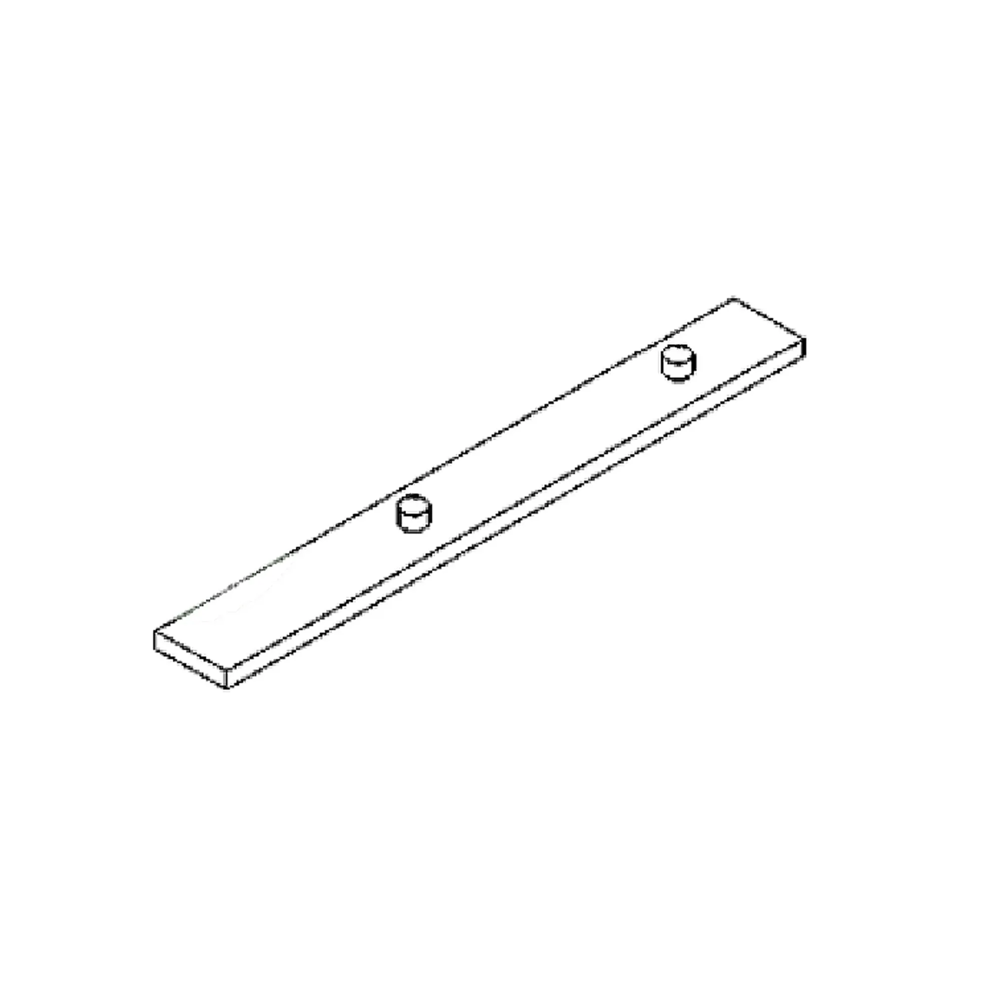 John Deere Track Chain Idler Wear Plate - LW9789460