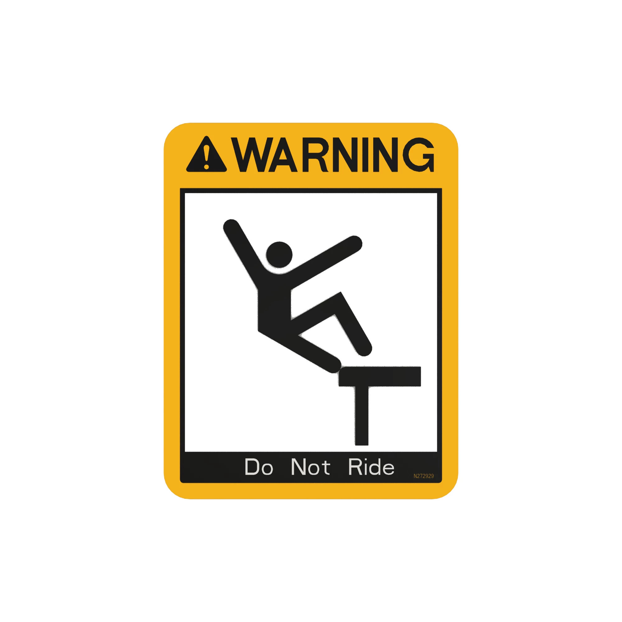 LABEL - DO-NOT-RIDE