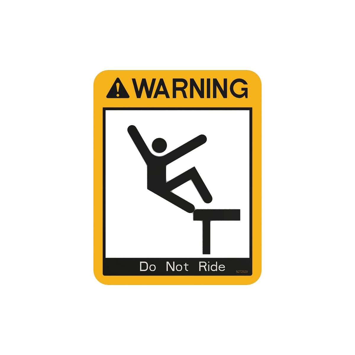 Label - Do-Not-Ride