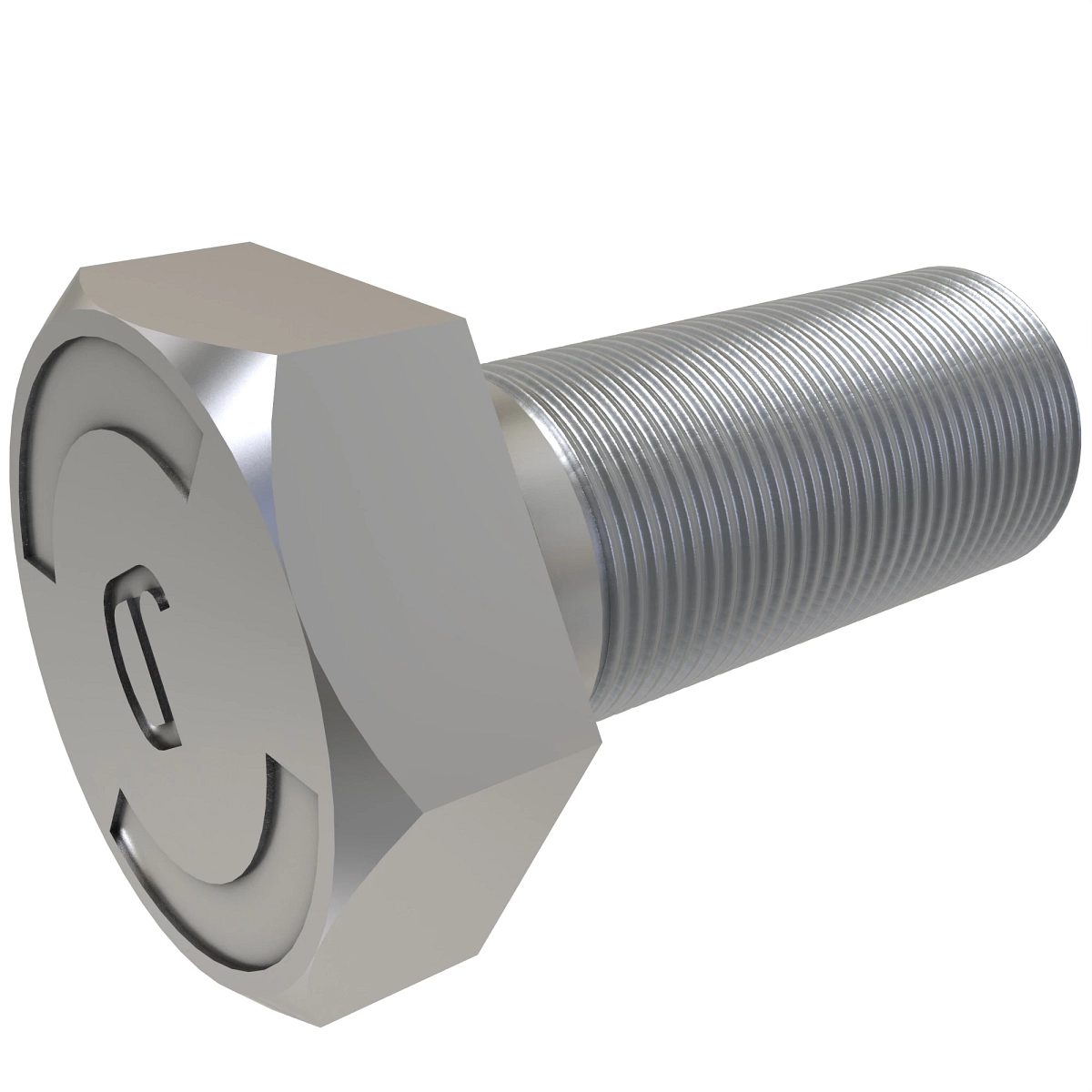 John Deere Hexagonal Head Shoulder Screw, M16 X 38 - Z69650