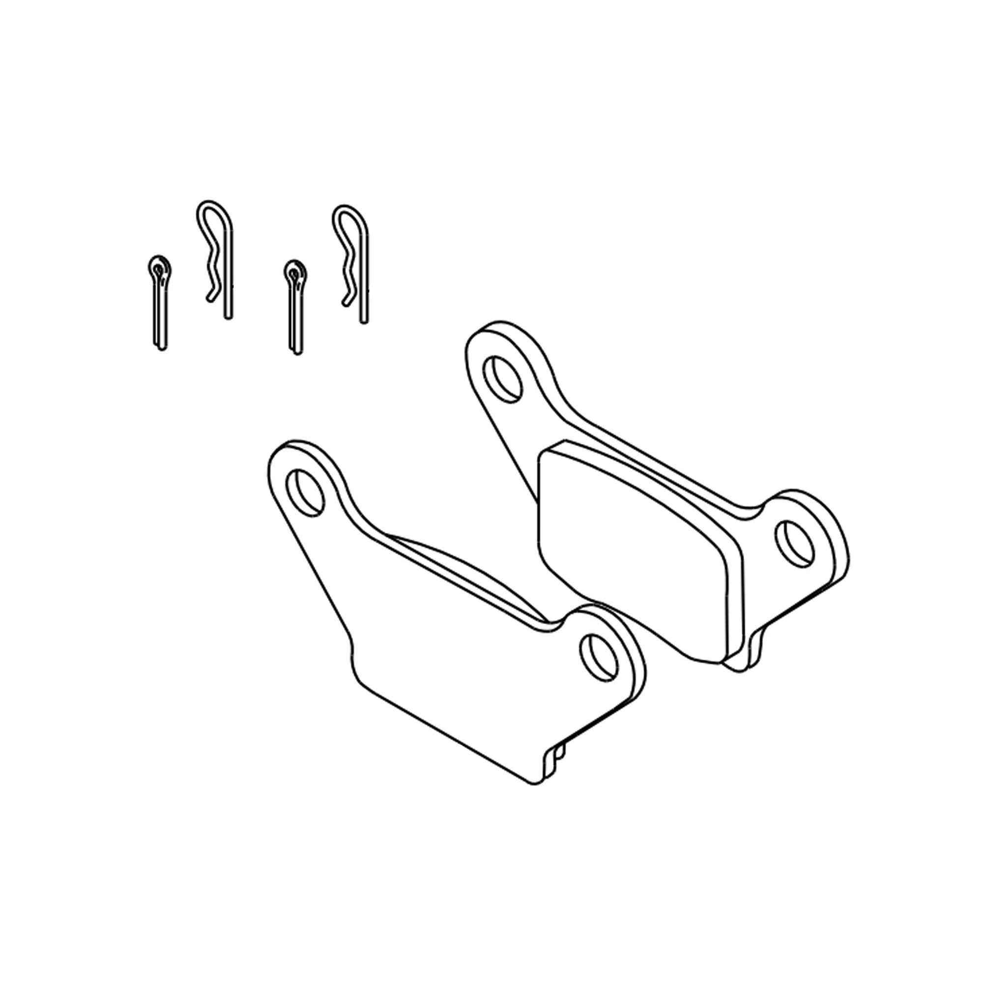 John Deere Brake Pad - AN205497