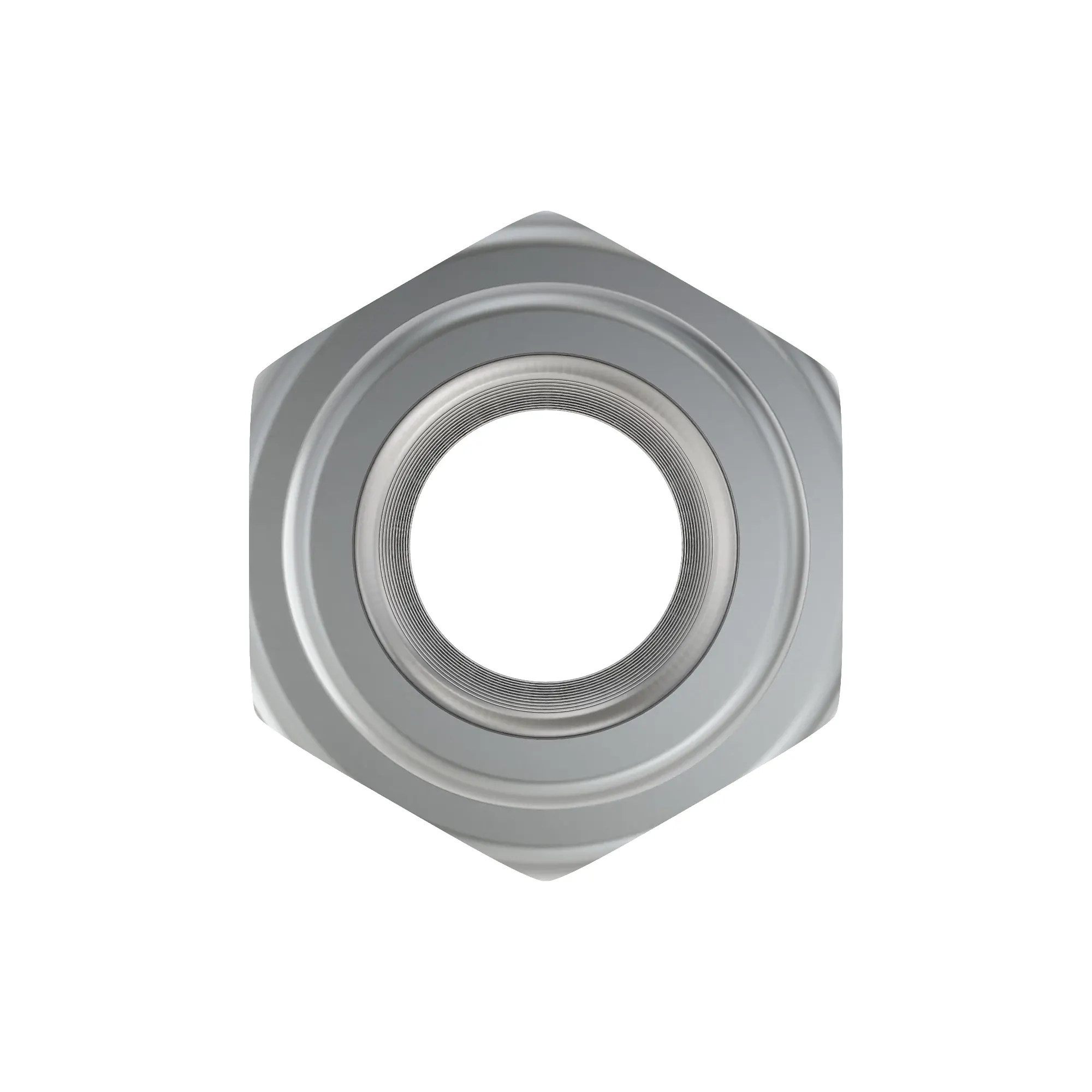 NUT, JAM HCLN, 3/8 - 16 BLK