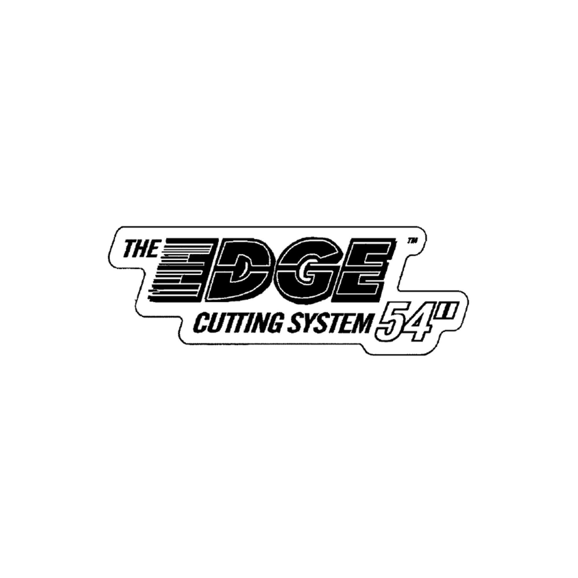 LABEL, 54" THE EDGE
