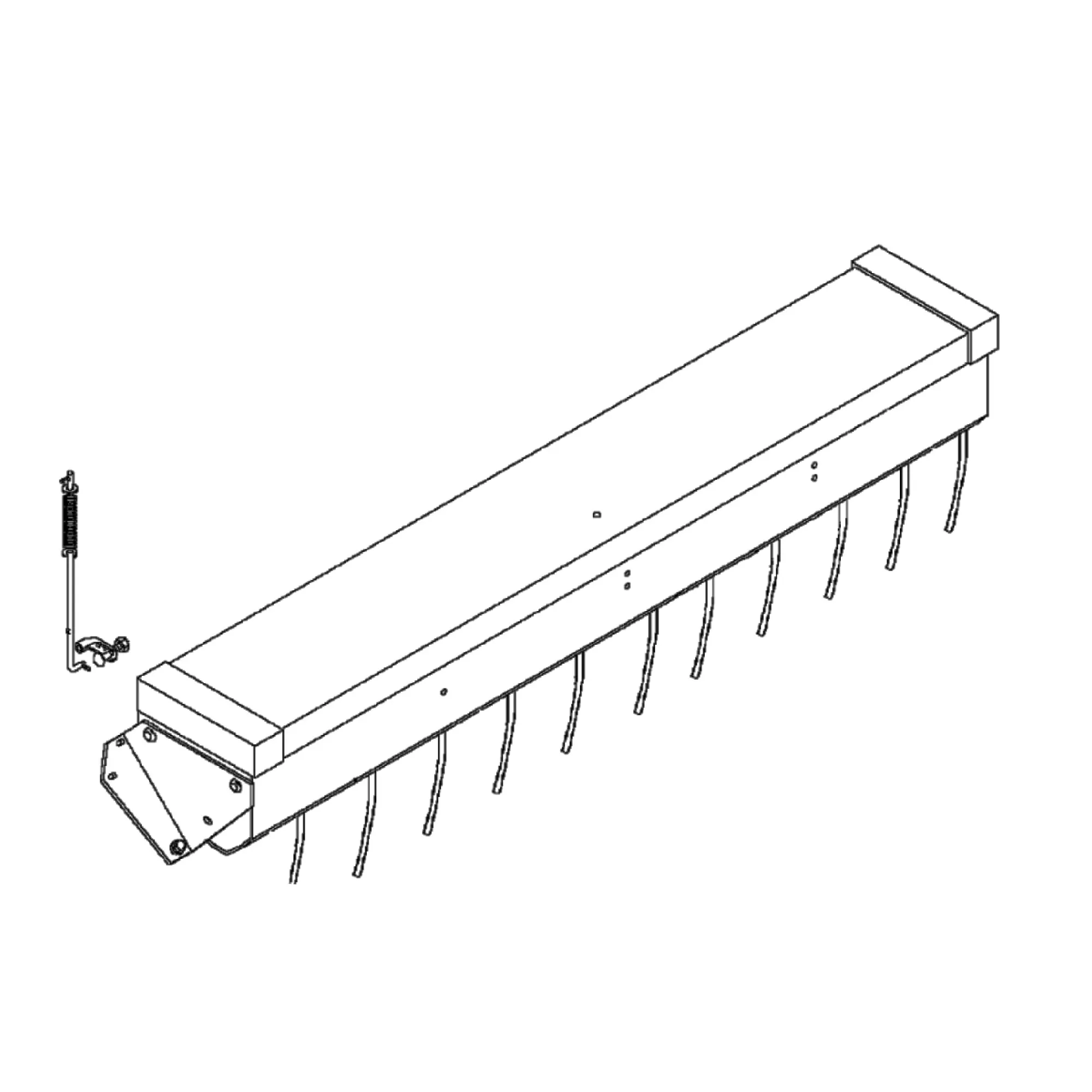John Deere Grass Seed Box Hopper - BN280485