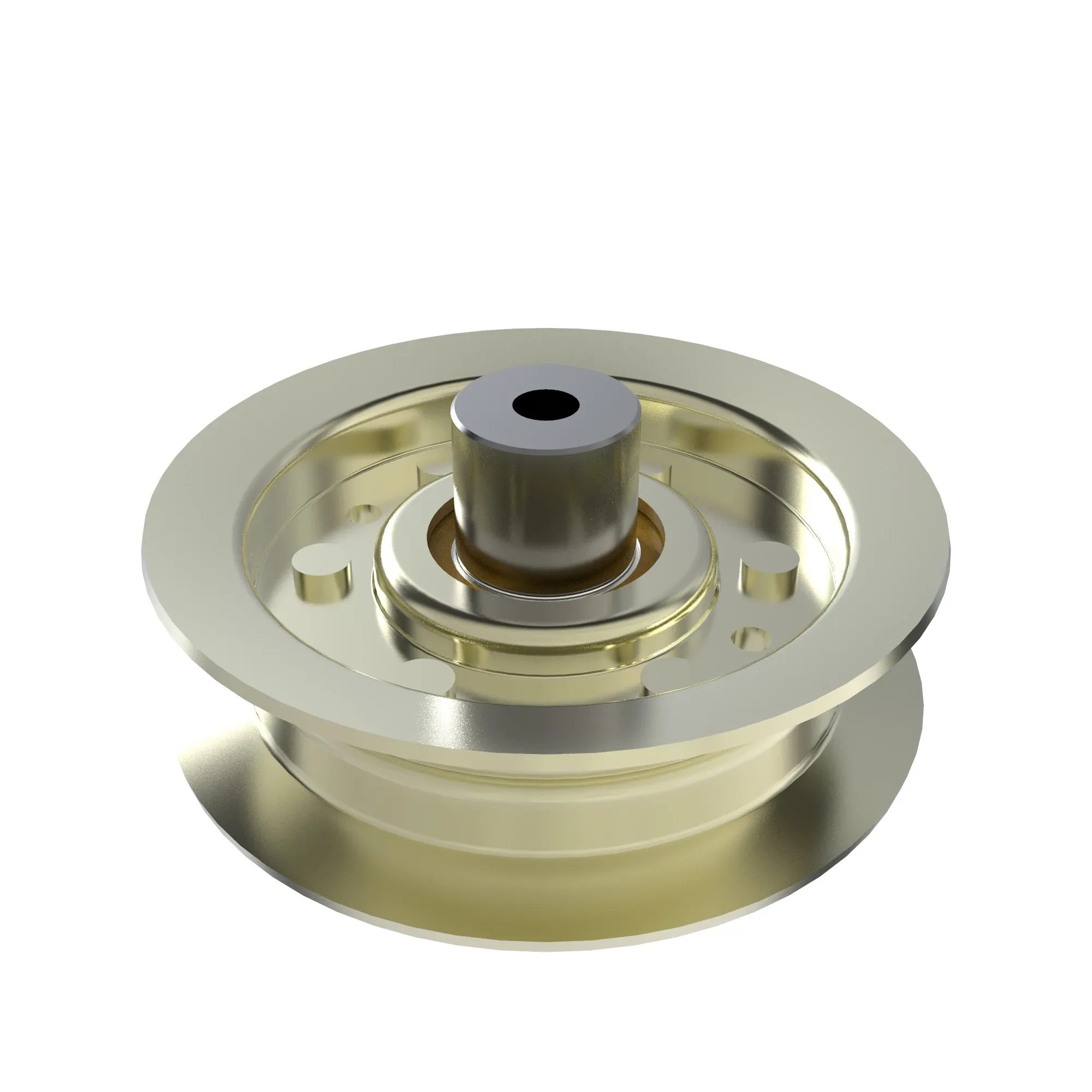 John Deere Idler Pulley with Dampener - AM128189