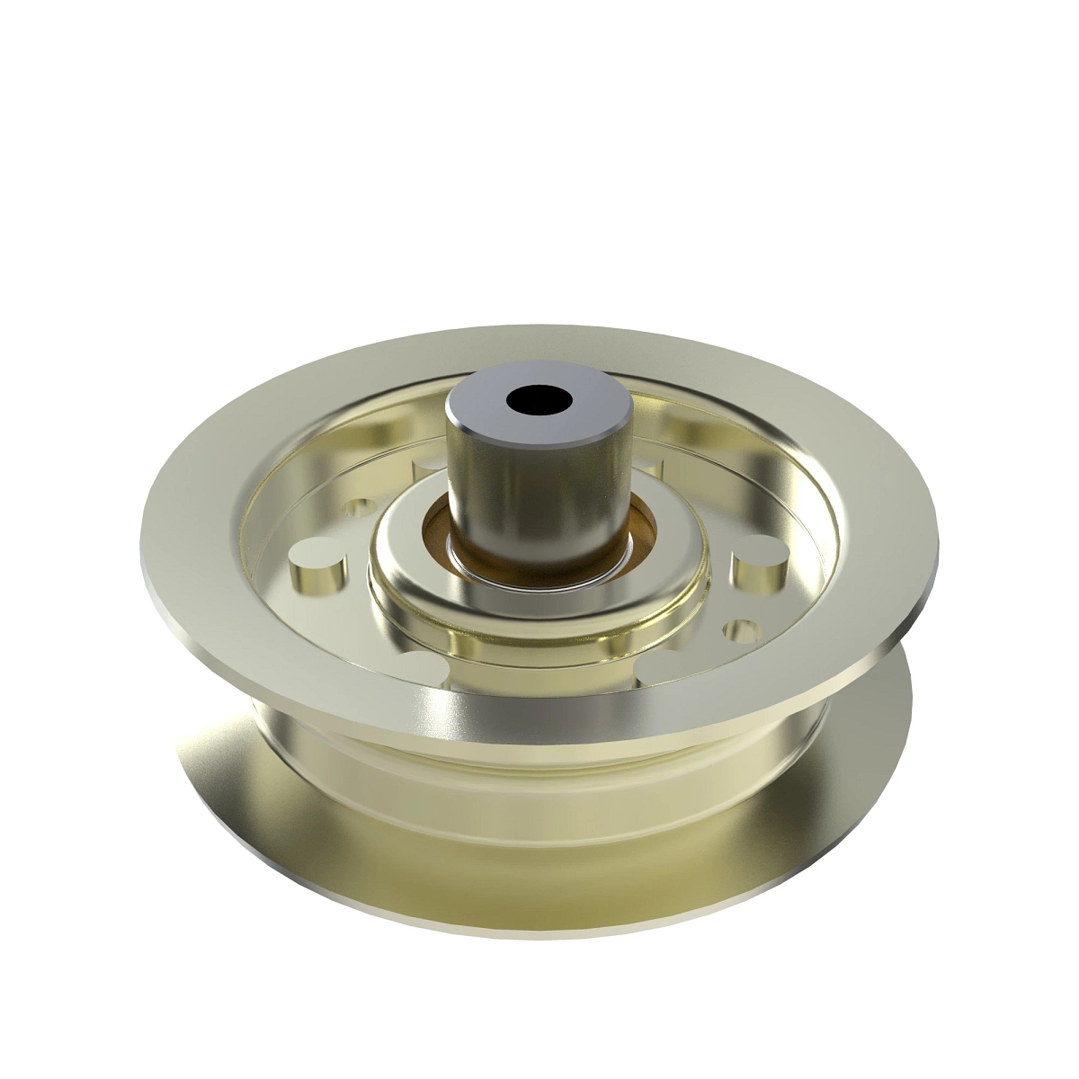 Pulley With Dampener, Idler, Assemb