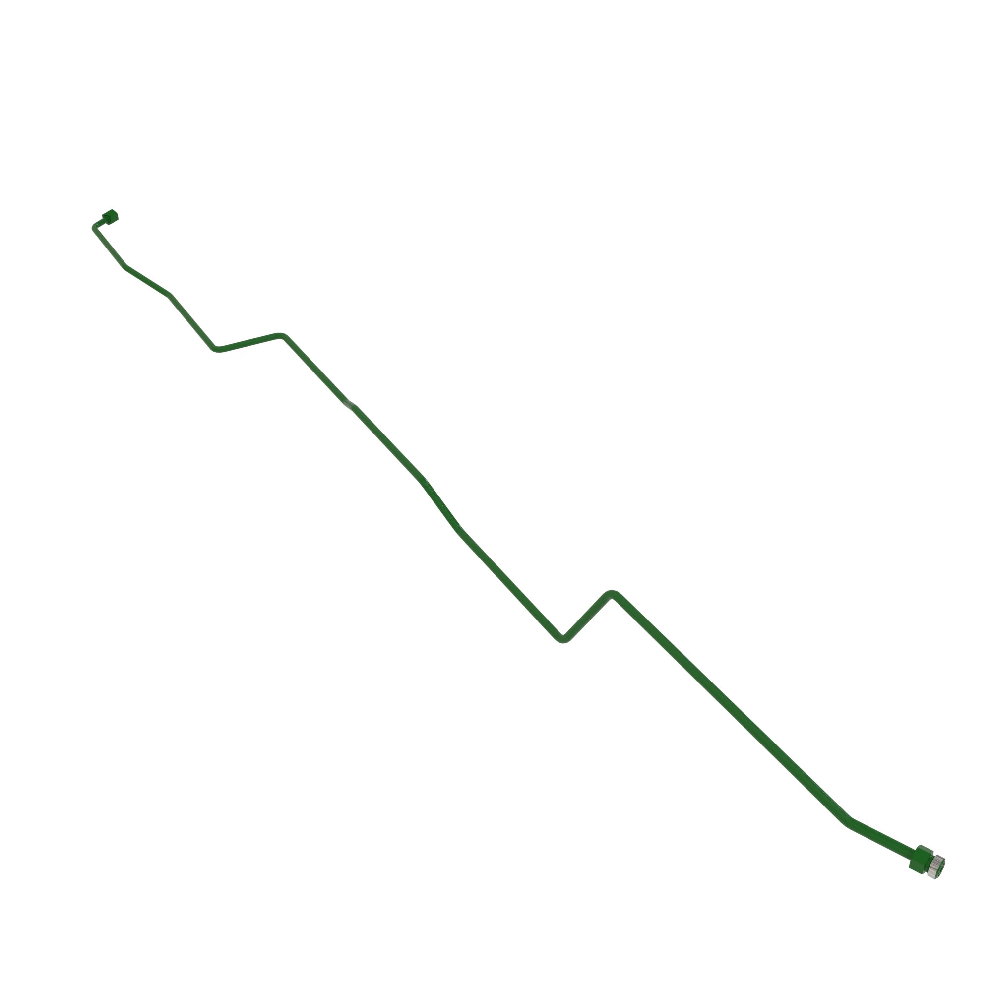 John Deere Steering Valve to Cylinder Oil Line - AUC10336