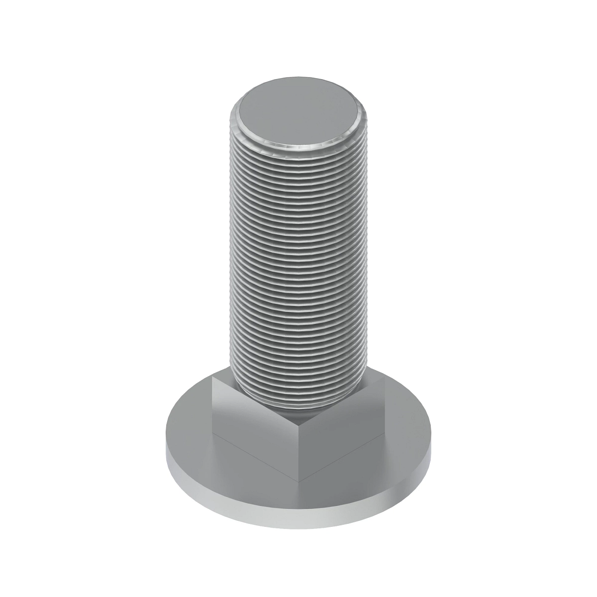Bolt, Rd HD Sq Short Neck, Metric