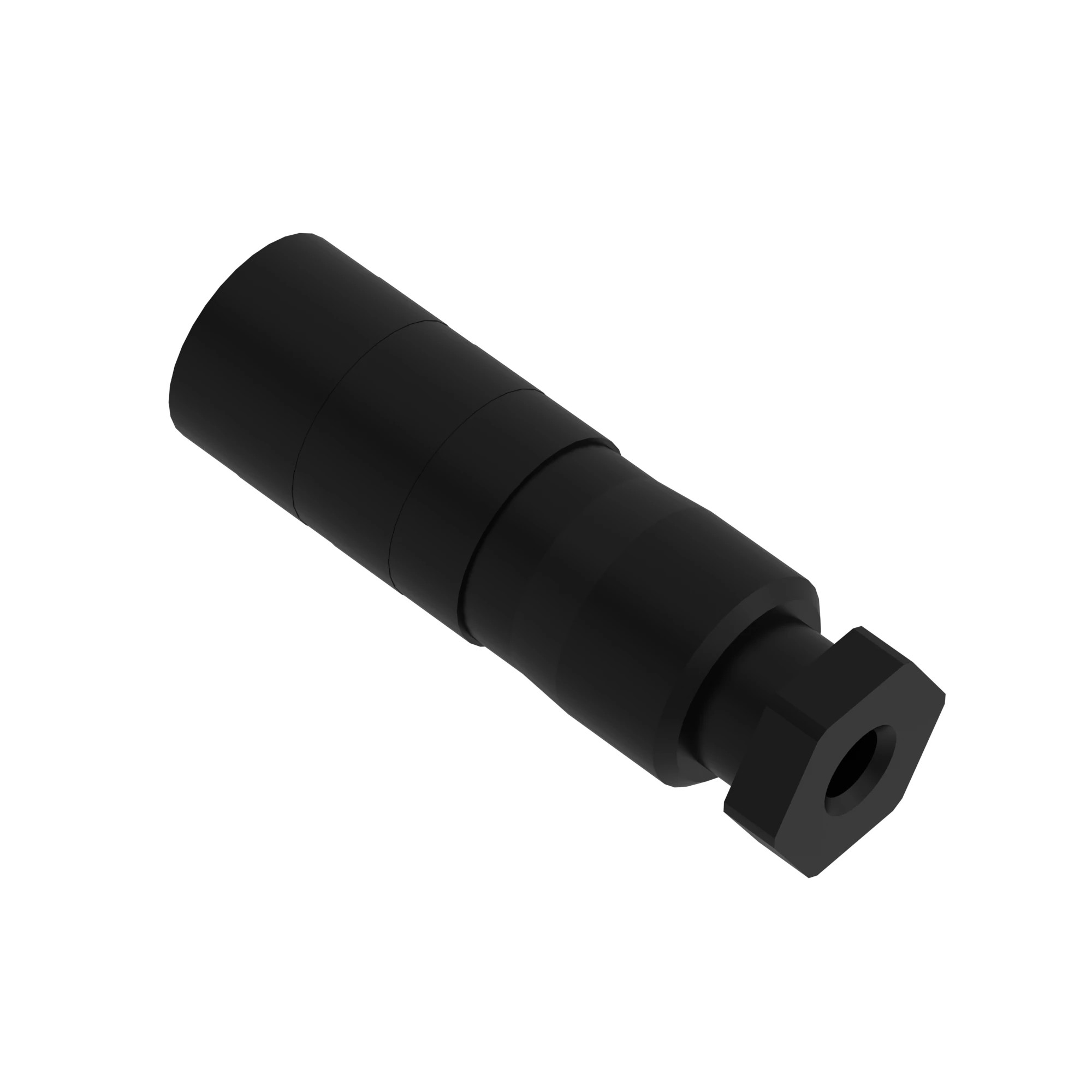 CONN BINDER 423 4W FS BLK PLSTC