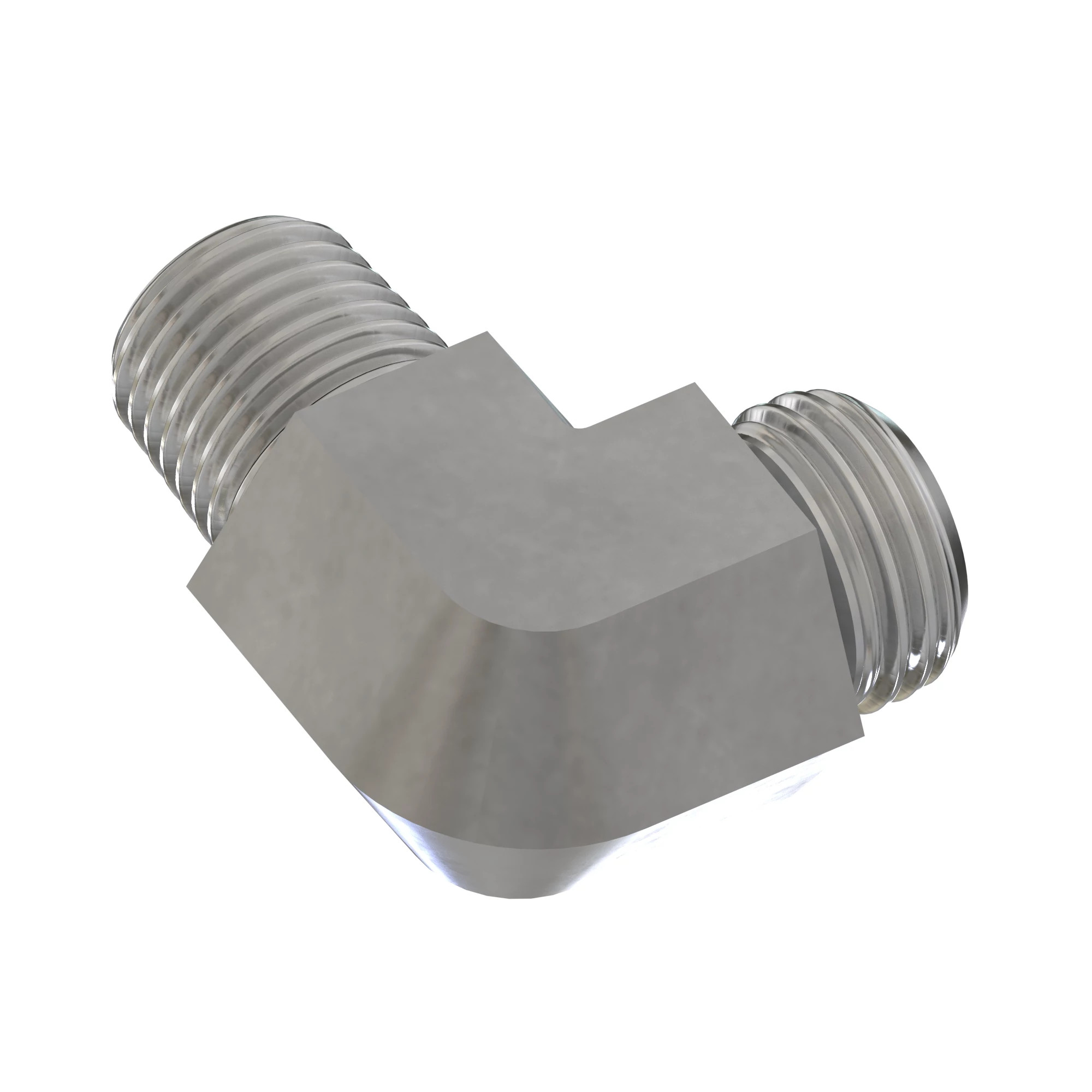 STUD ELBOW, ORFS TO PIPE W/O-RING