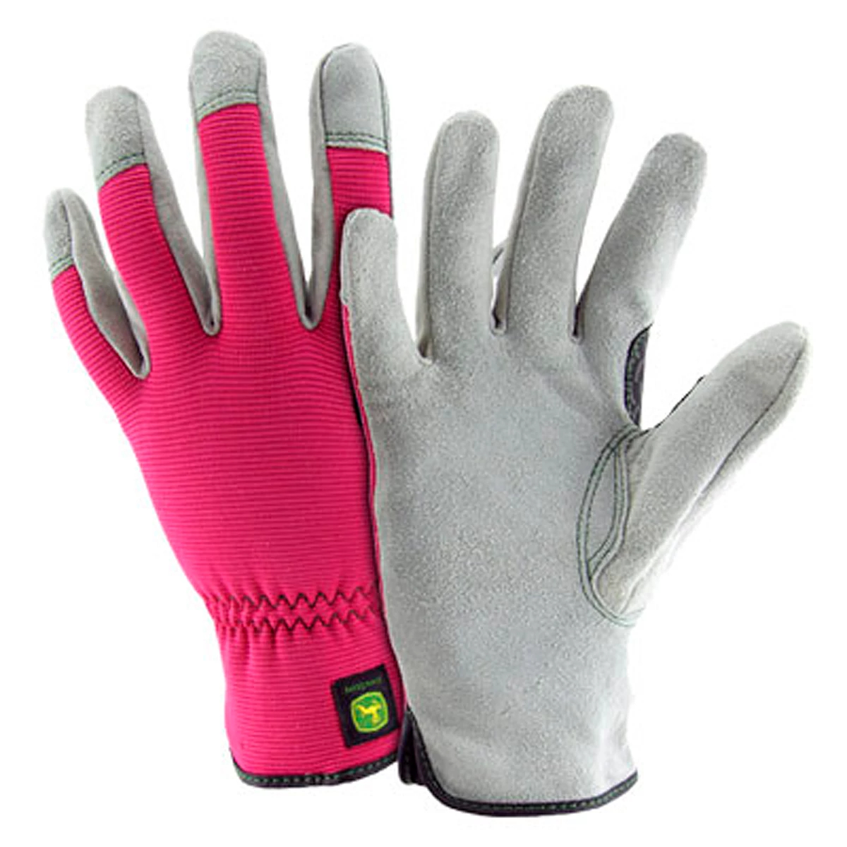 "Women's Cowhide Glove with Spandex Back"