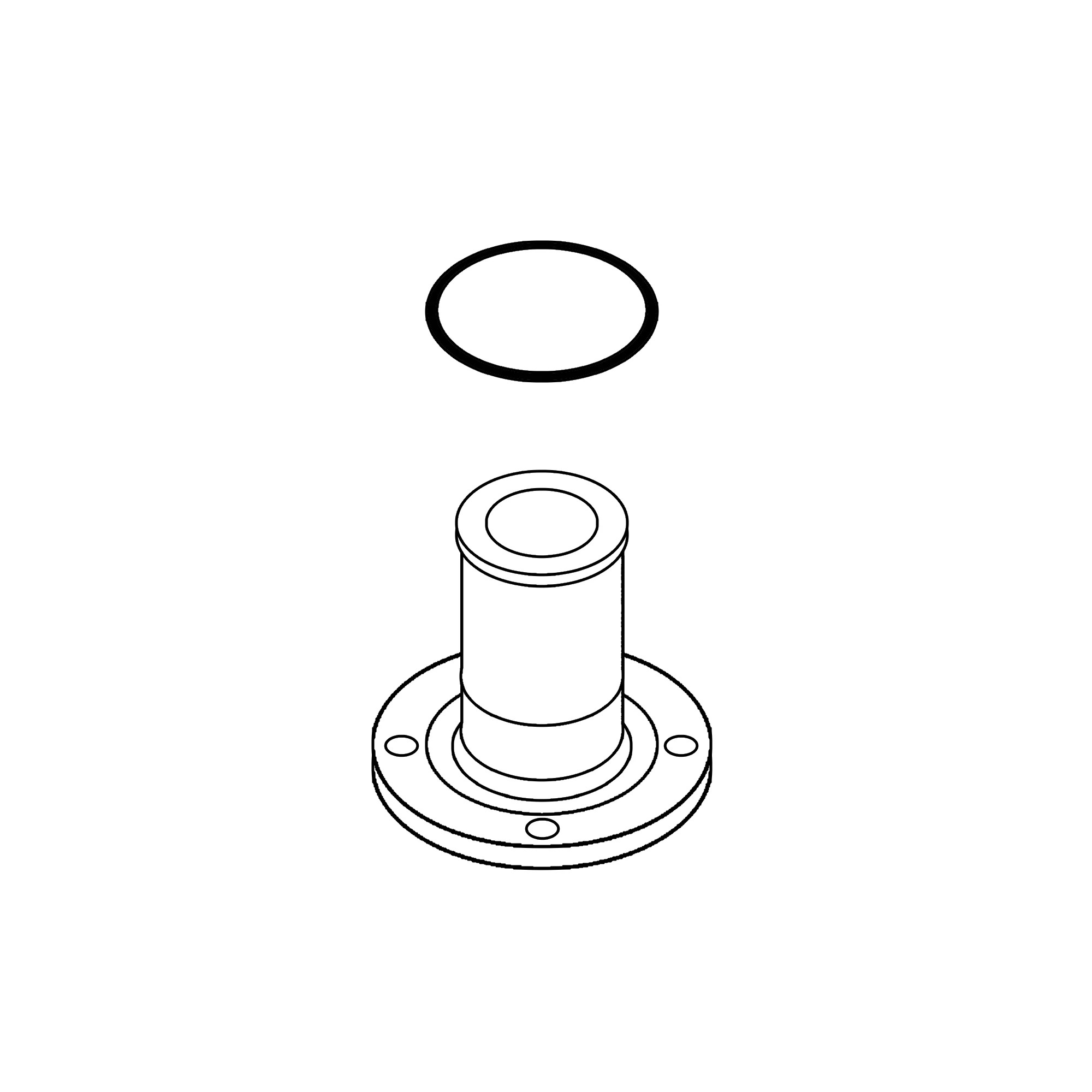 John Deere Hydraulic Oil Reservoir Suction Filter - 4616113