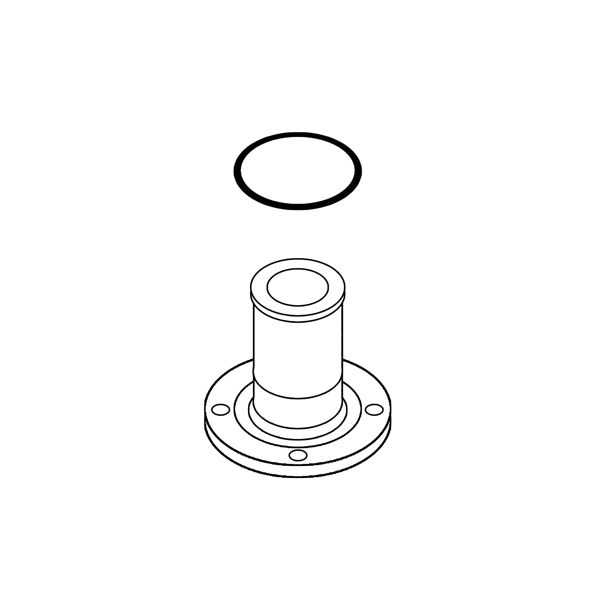 John Deere Hydraulic Oil Reservoir Suction Filter - 4616113