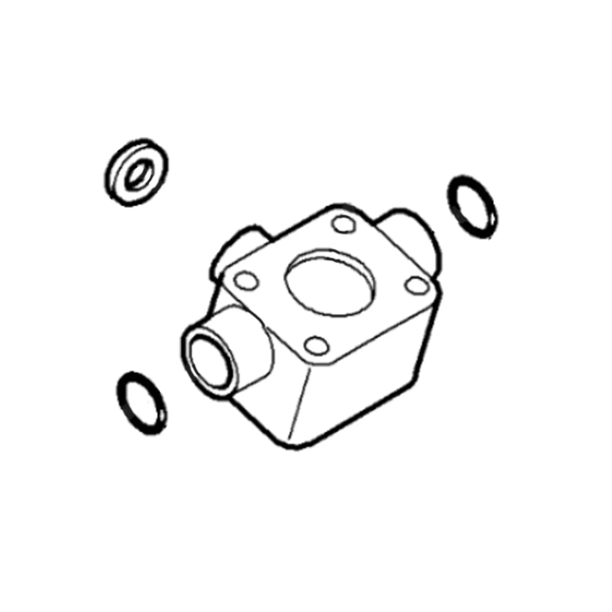 John Deere Motor Flushing Valve - AXE23949